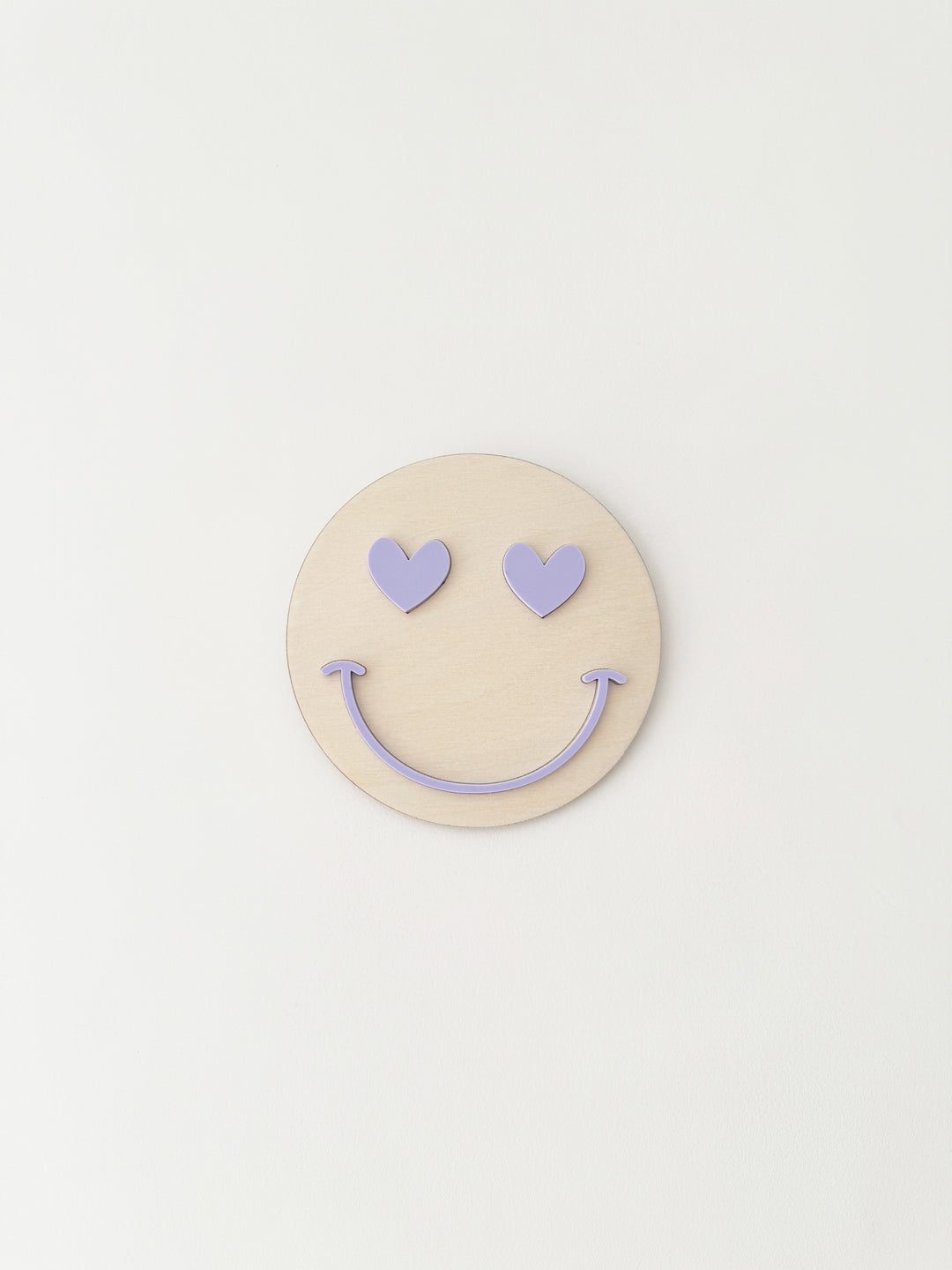 Heart eyes face sign (Custom Colour)