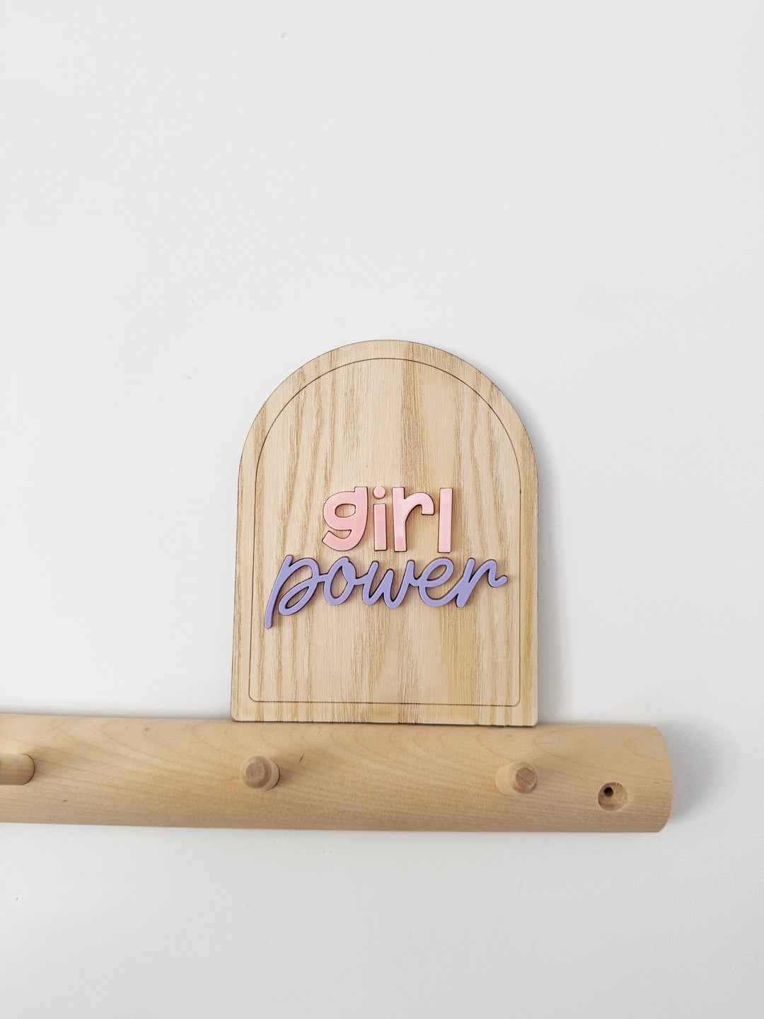 Girl power shelf sitter arch (10 rays of Sunshine)