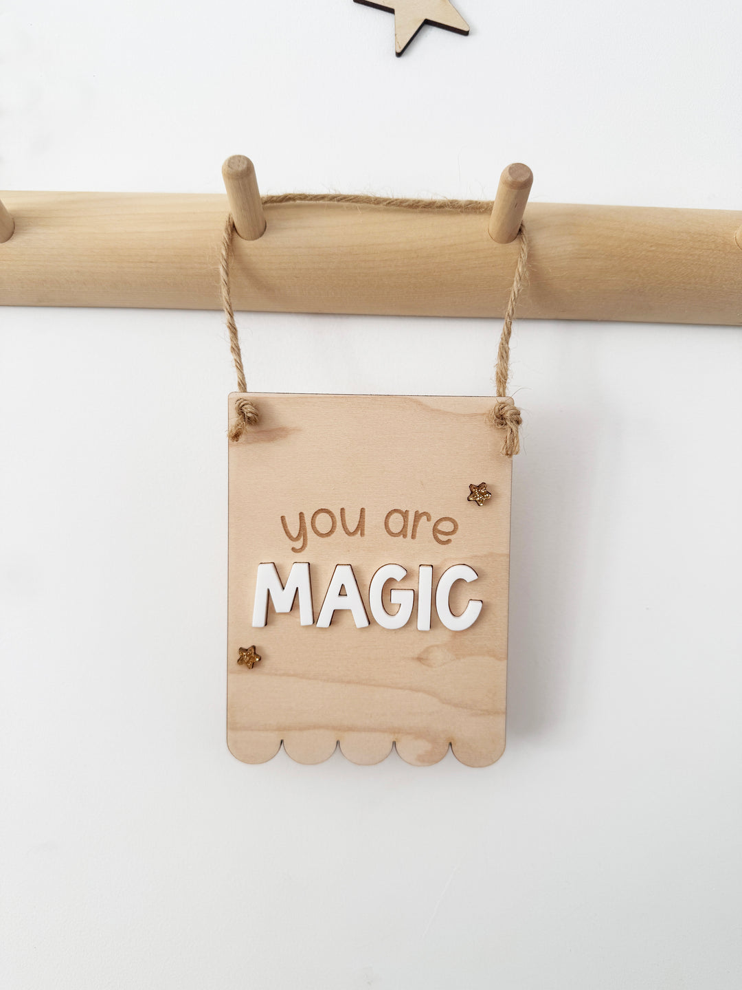 You are magic mini pennant (10 Rays of Sunshine)