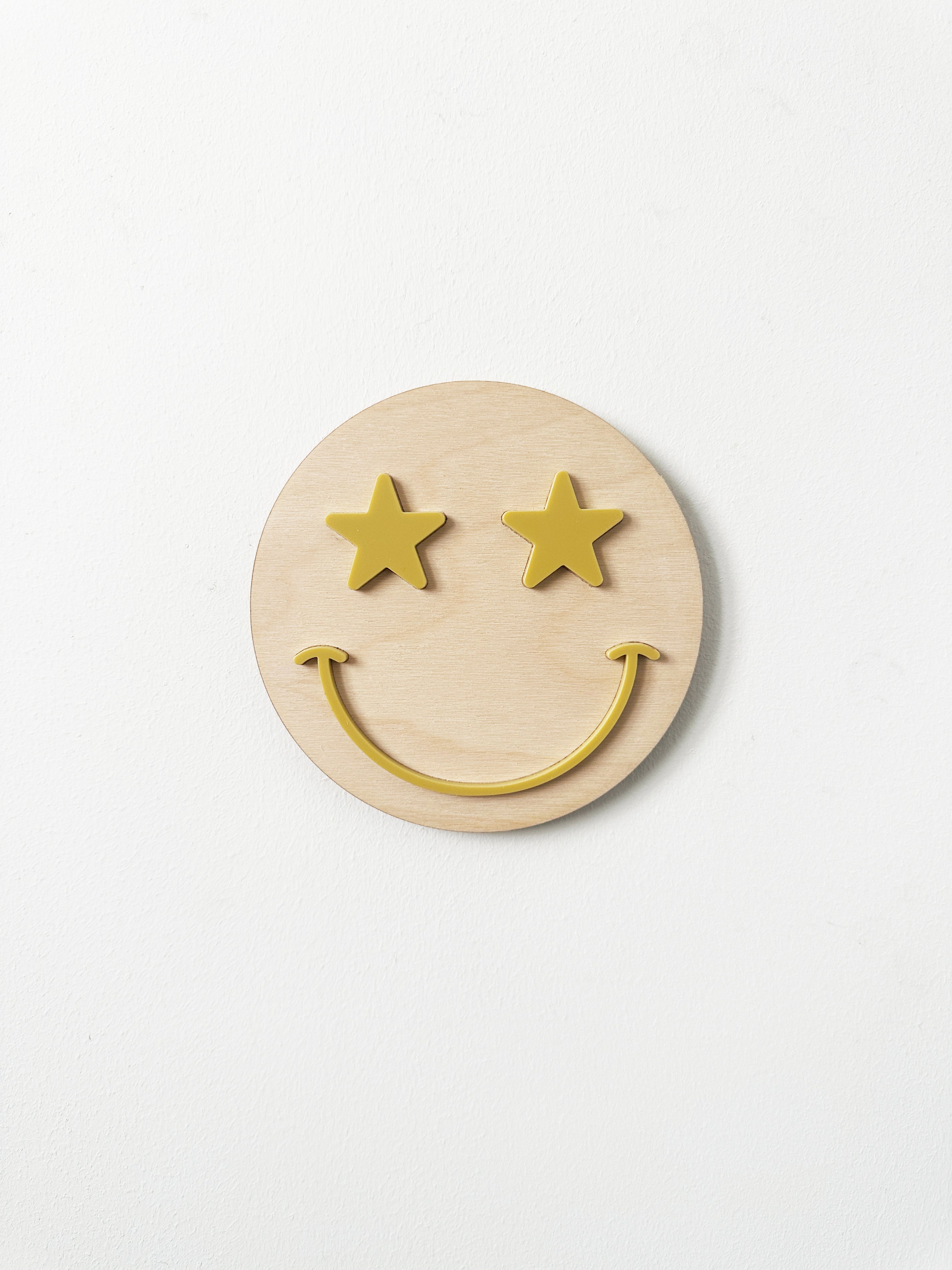 Star eyes face sign