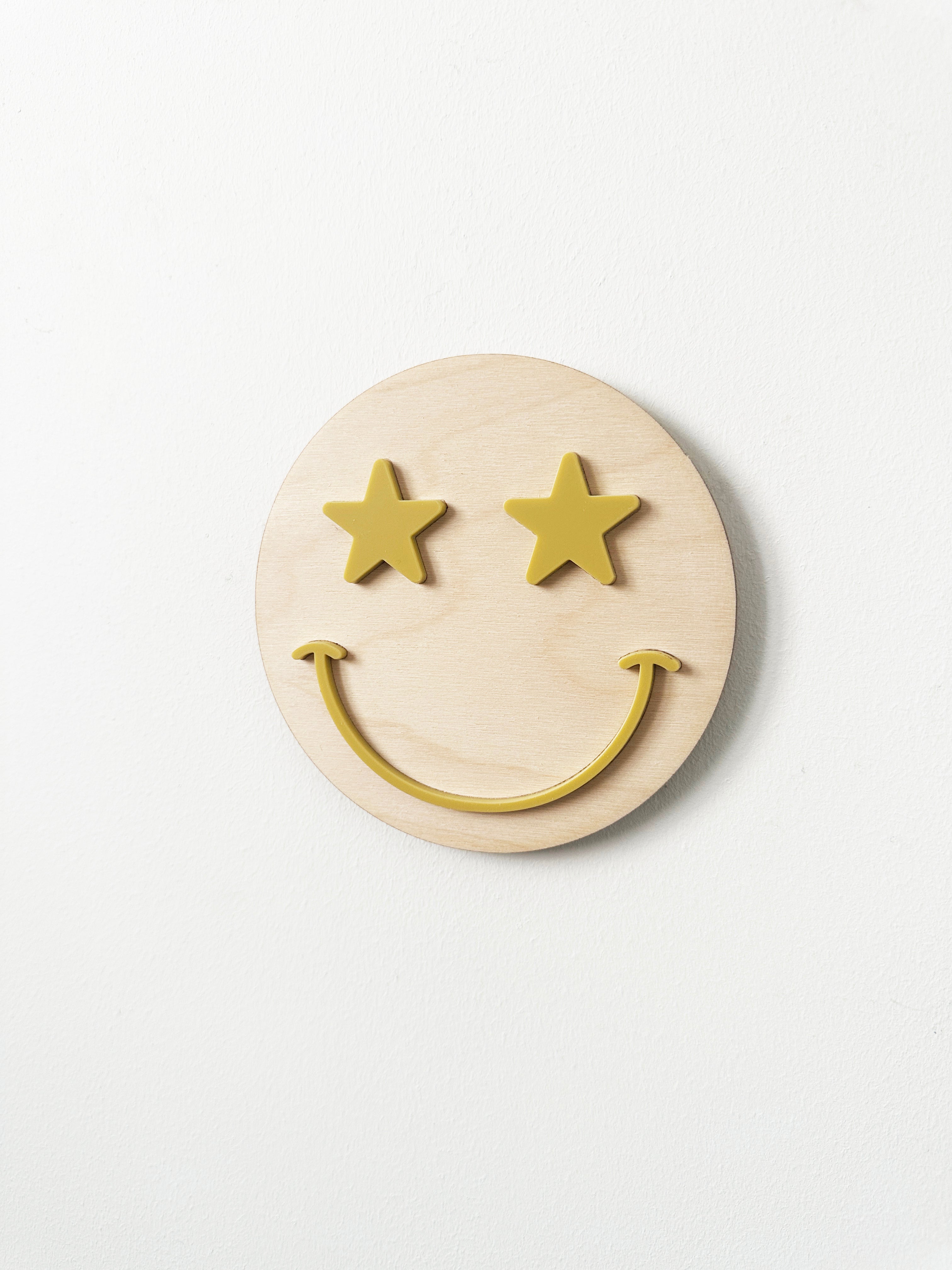 Star eyes face sign