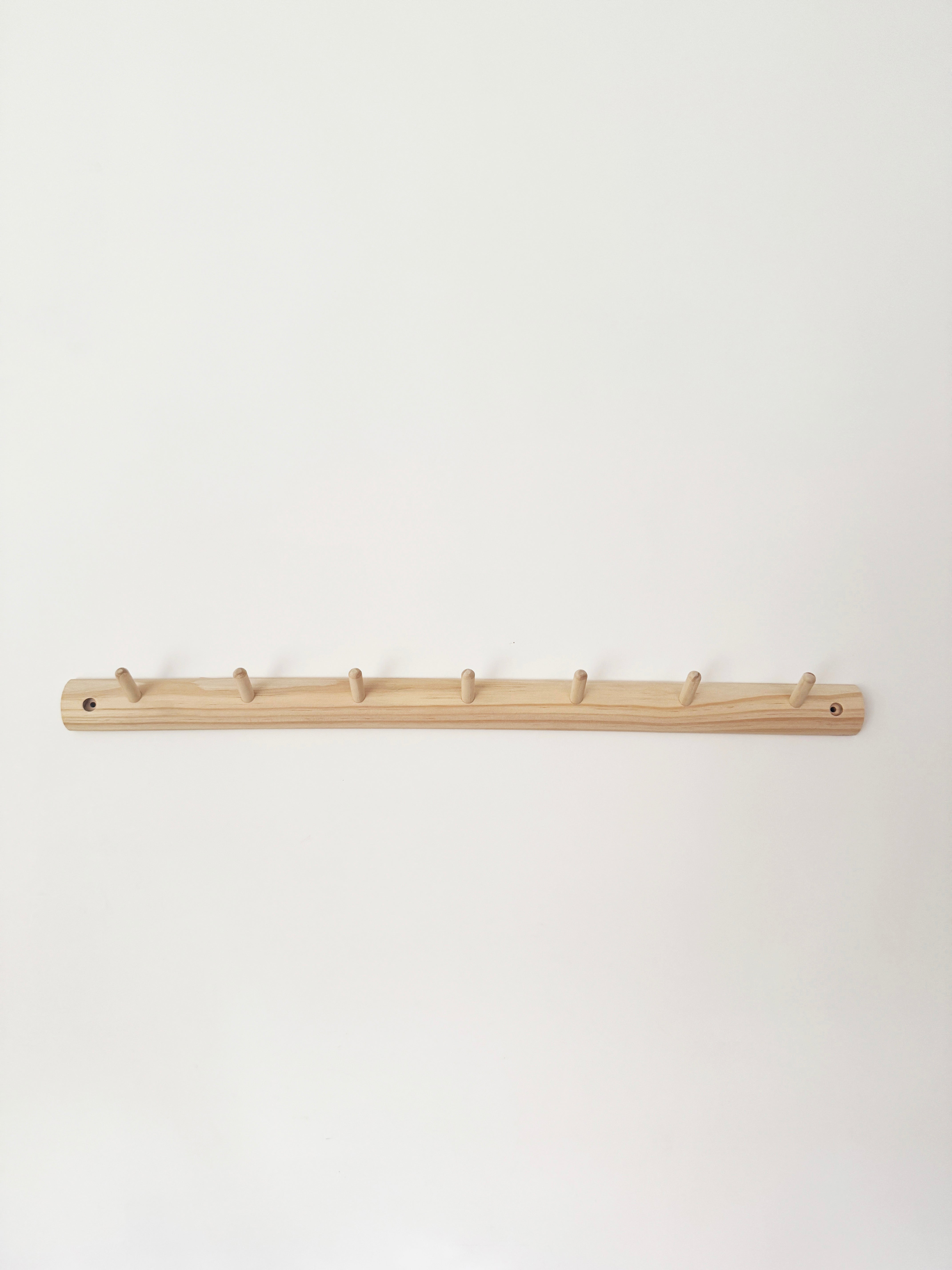 Long peg rail - 61cm/7 hooks