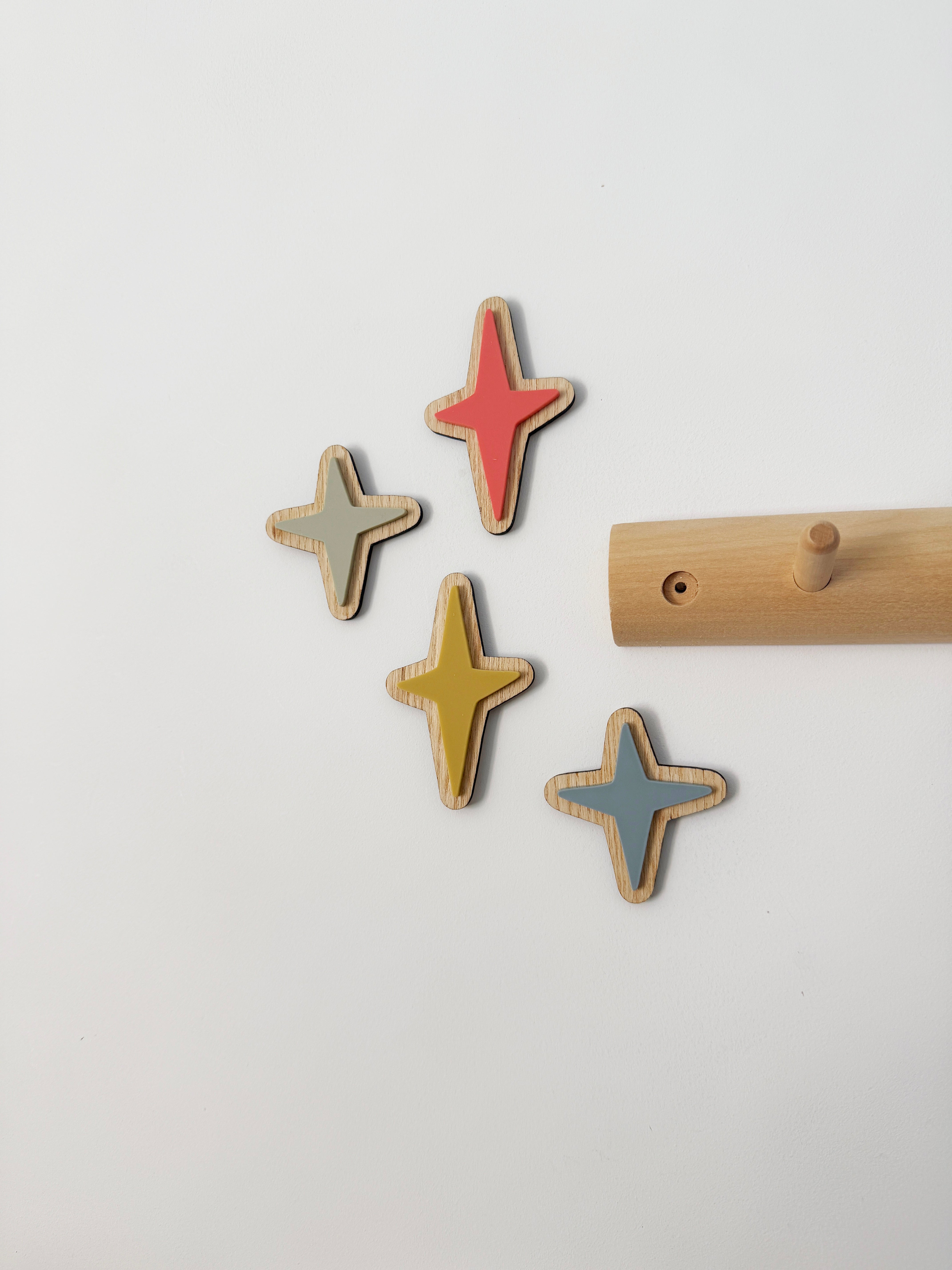 Assorted wall stars (Boys)