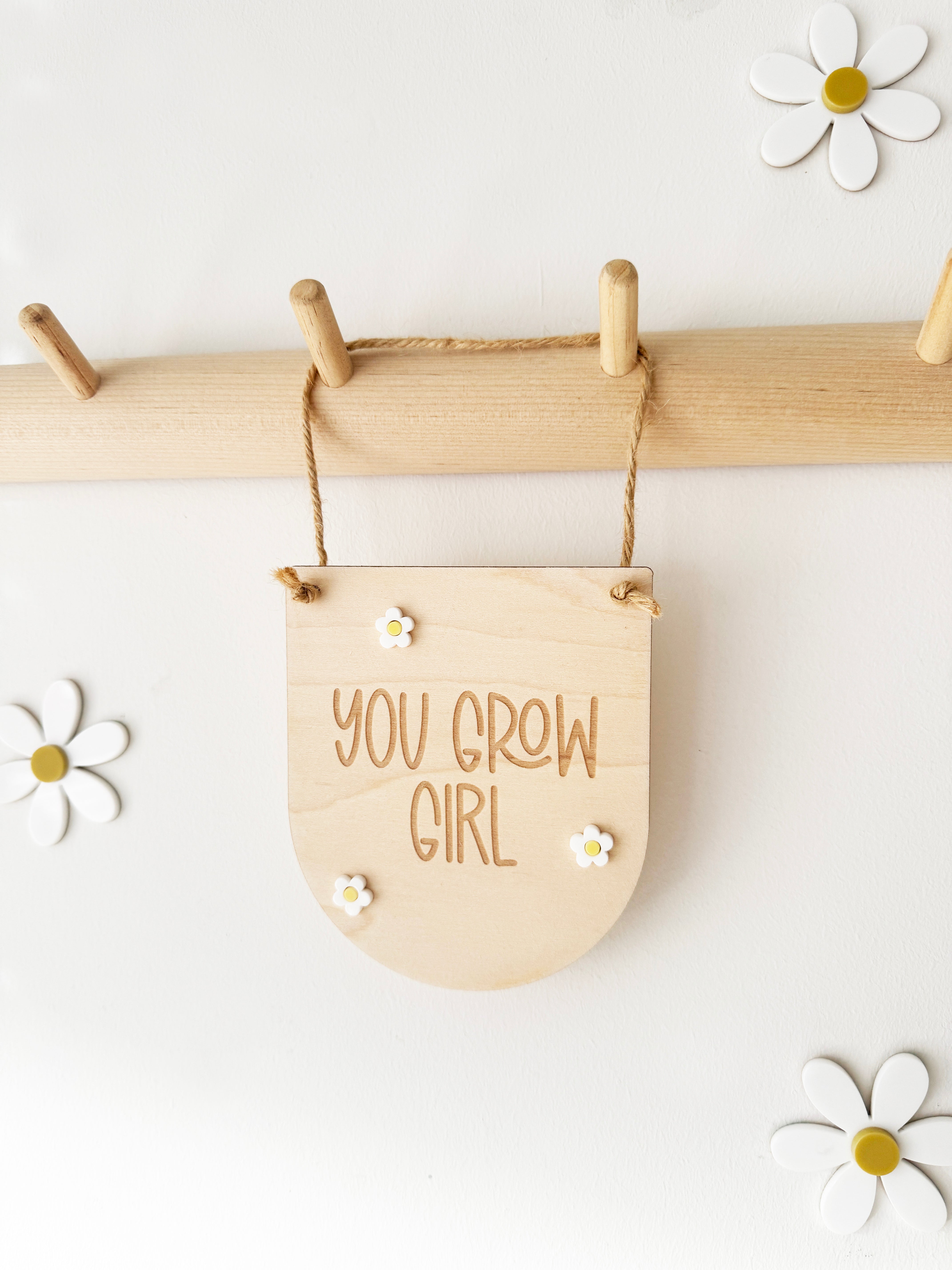 You grow girl mini hanging
