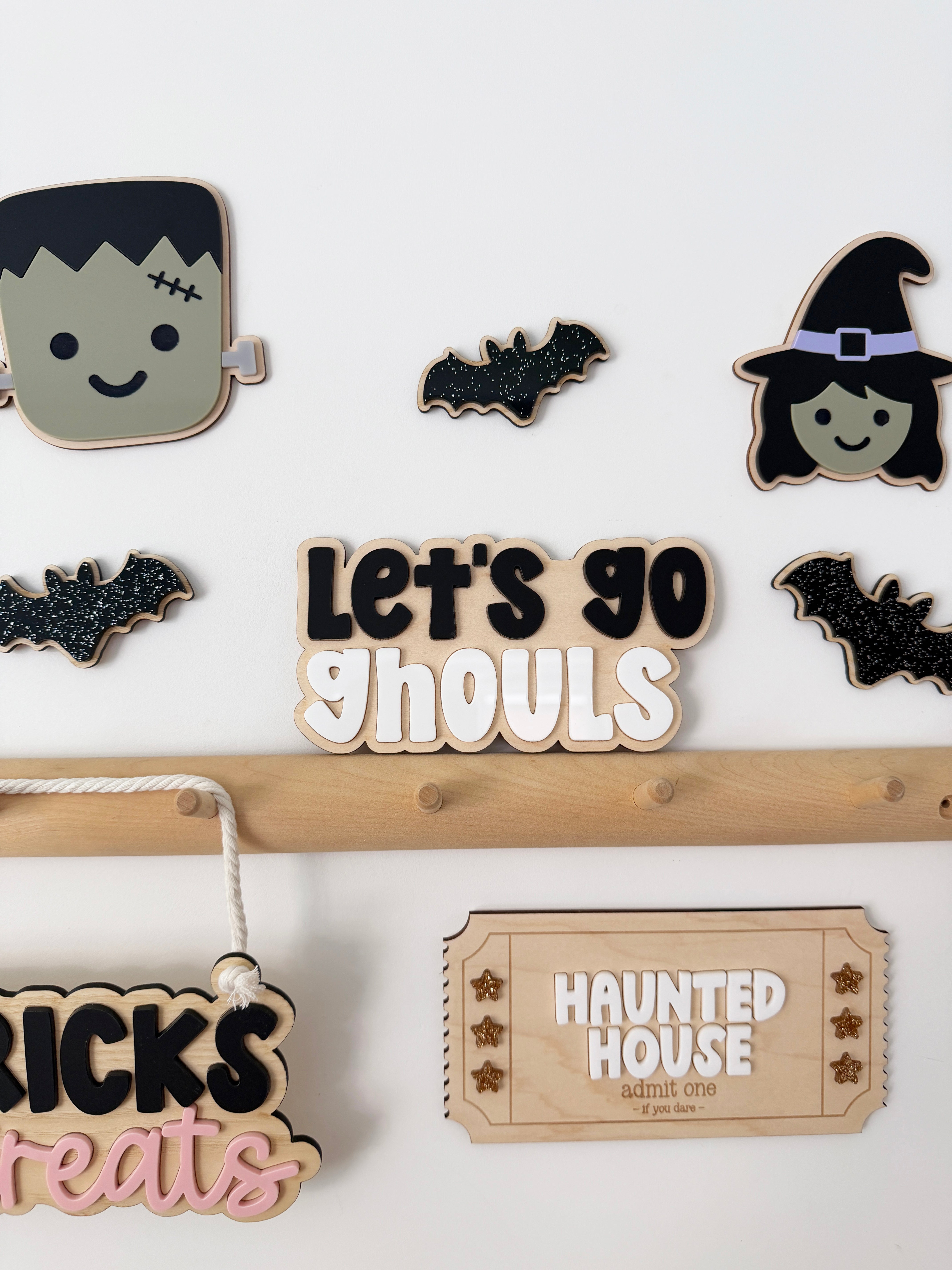 Let's go ghouls wall sign