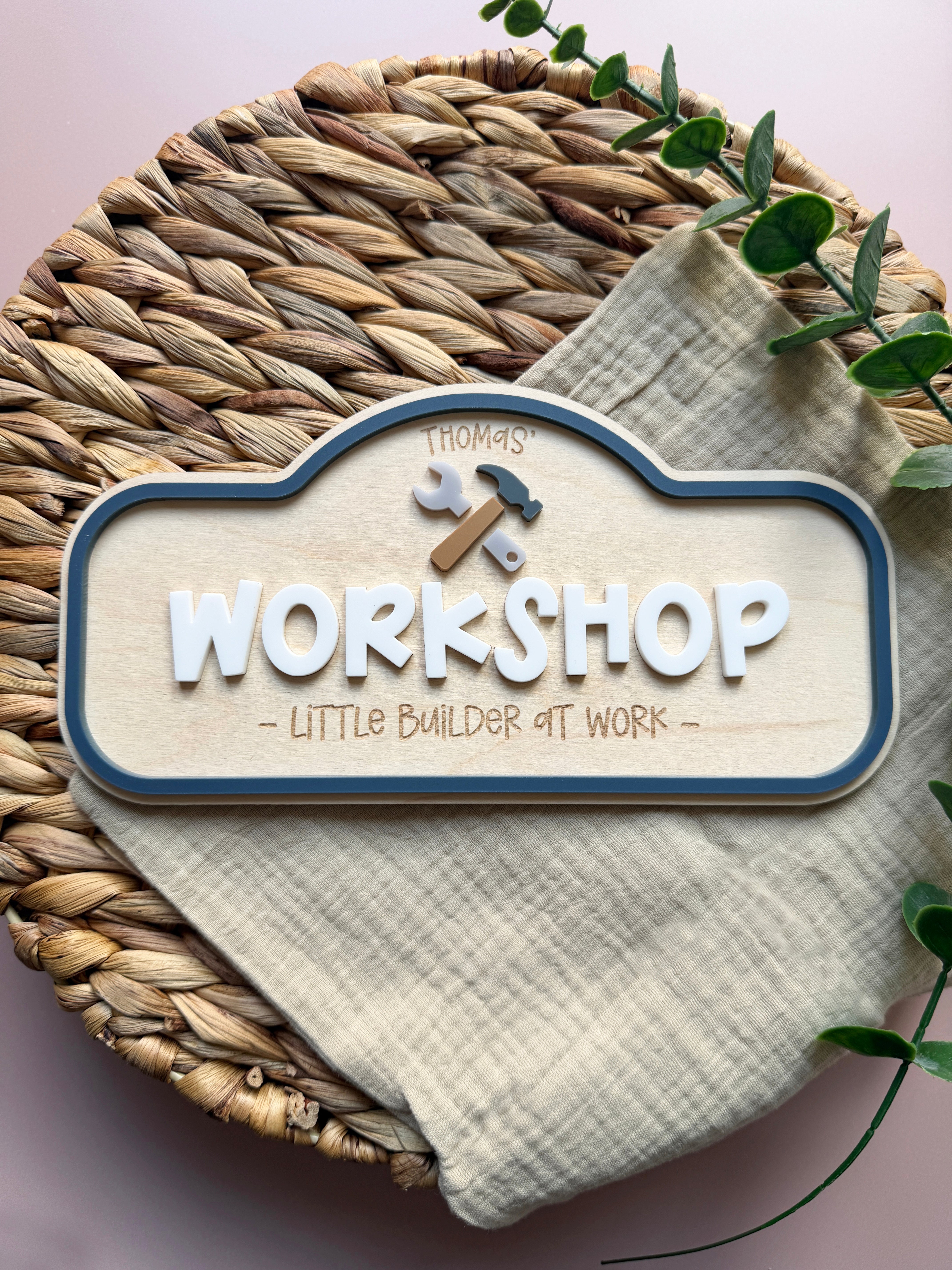 Personalised role play sign - Workshop