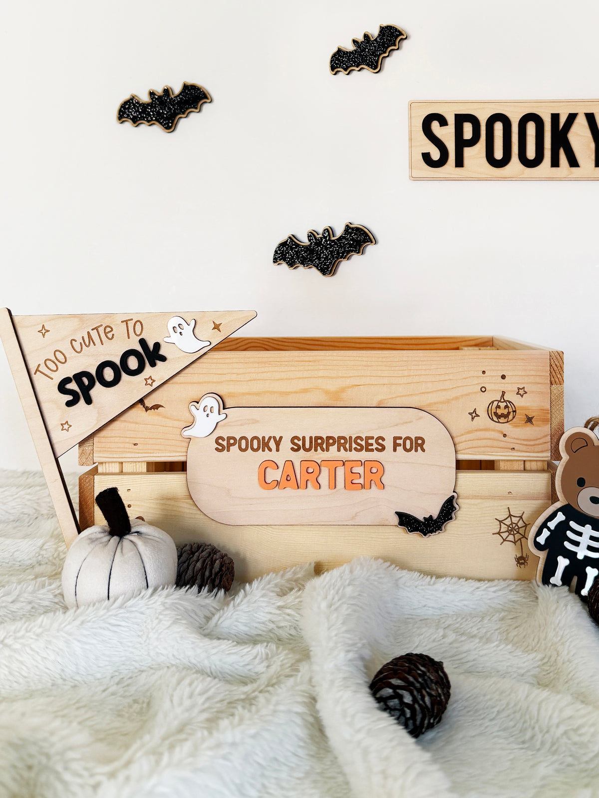 Personalised Halloween Crate