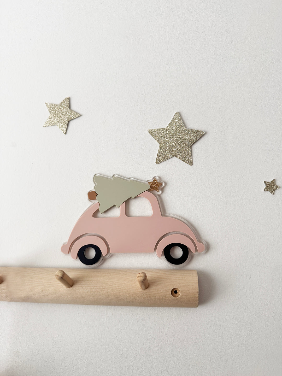 Christmas tree car shelf sitter
