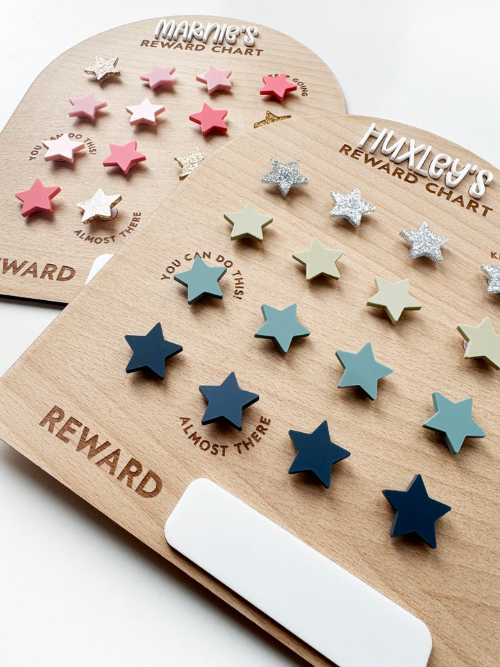 Personalised arch shape reward chart