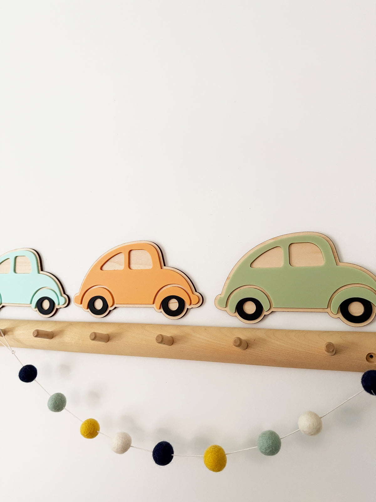 Beetle car wall shape