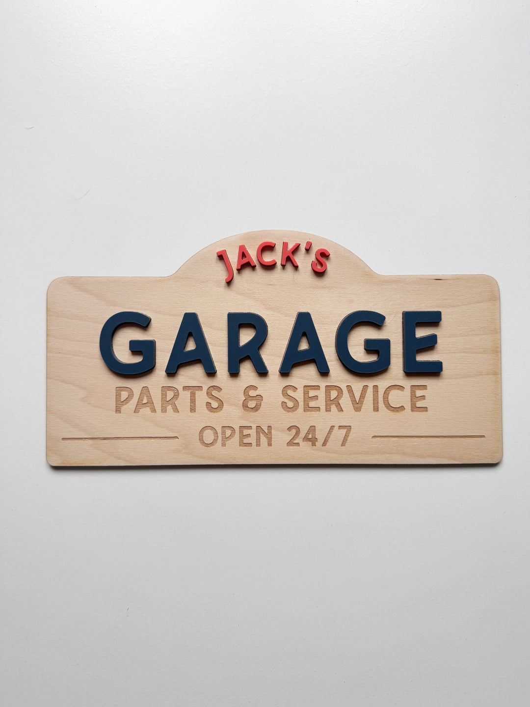 Car garage sign - Jack (Clearance)