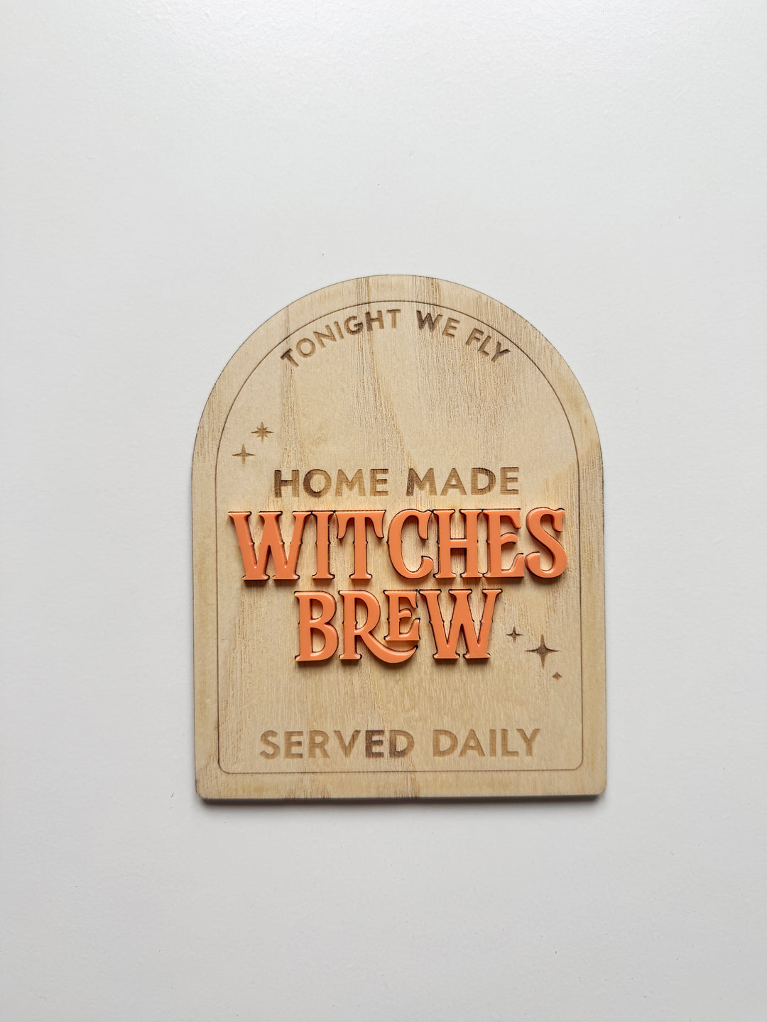 Witches brew halloween shelf sitter (Clearance)