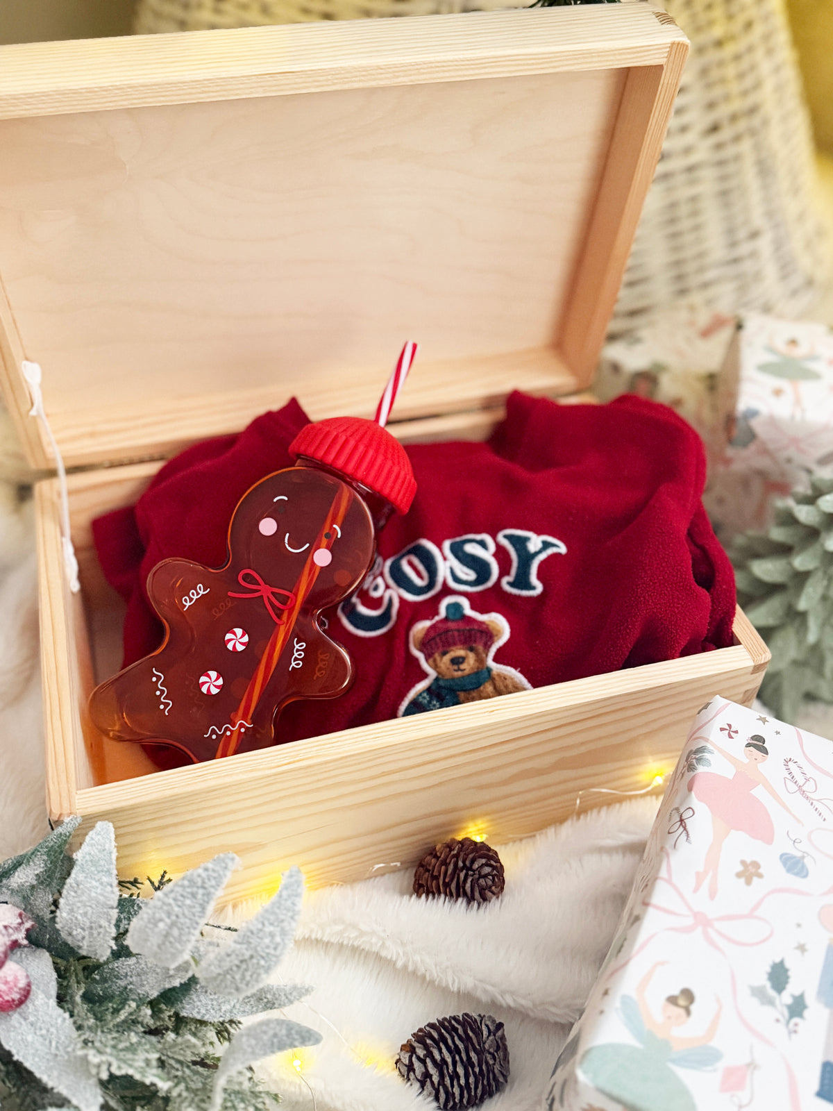 Personalised special delivery lidded Christmas box *Limited Availability*