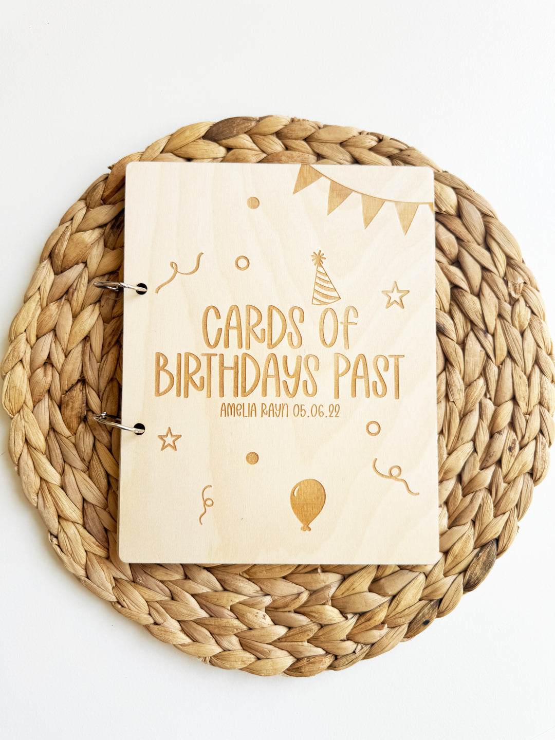 Personalised cards of birthdays past album