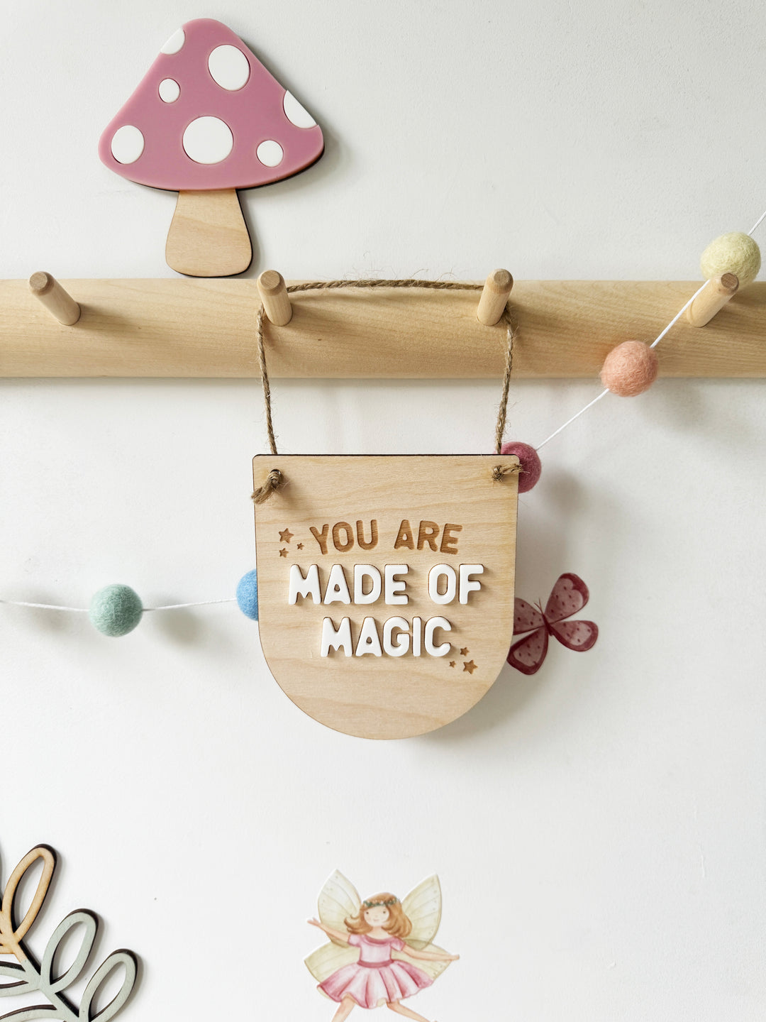 You are made of magic mini pennant