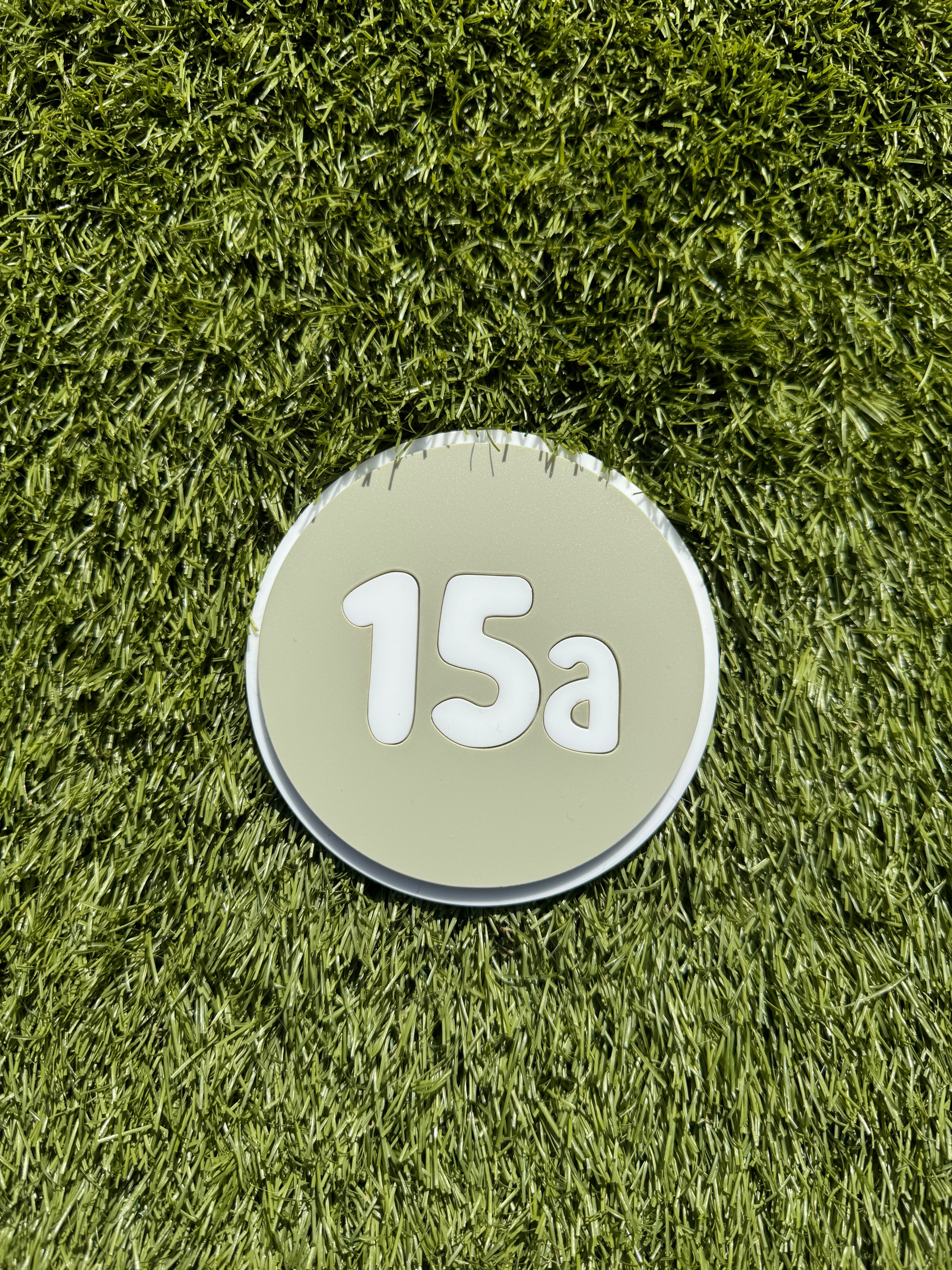 Personalised playhouse door number