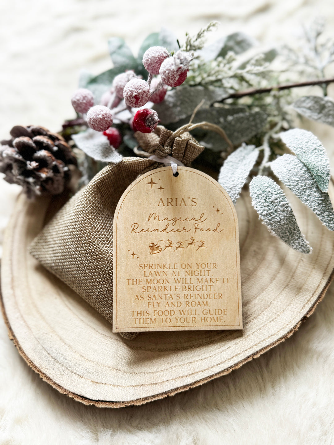 Personalised Reindeer Food