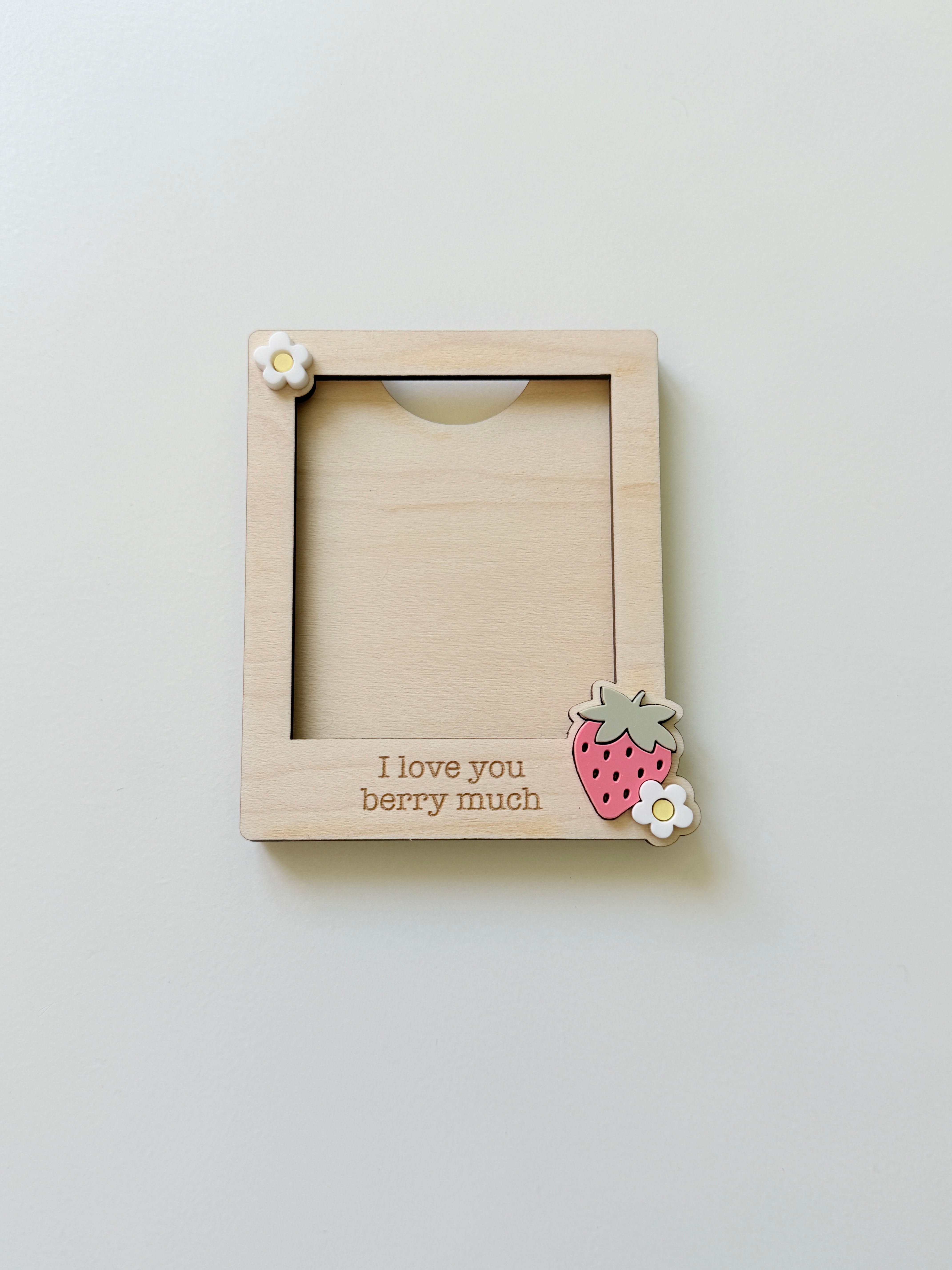 Berry much polaroid Magnet frame *SAMPLE*