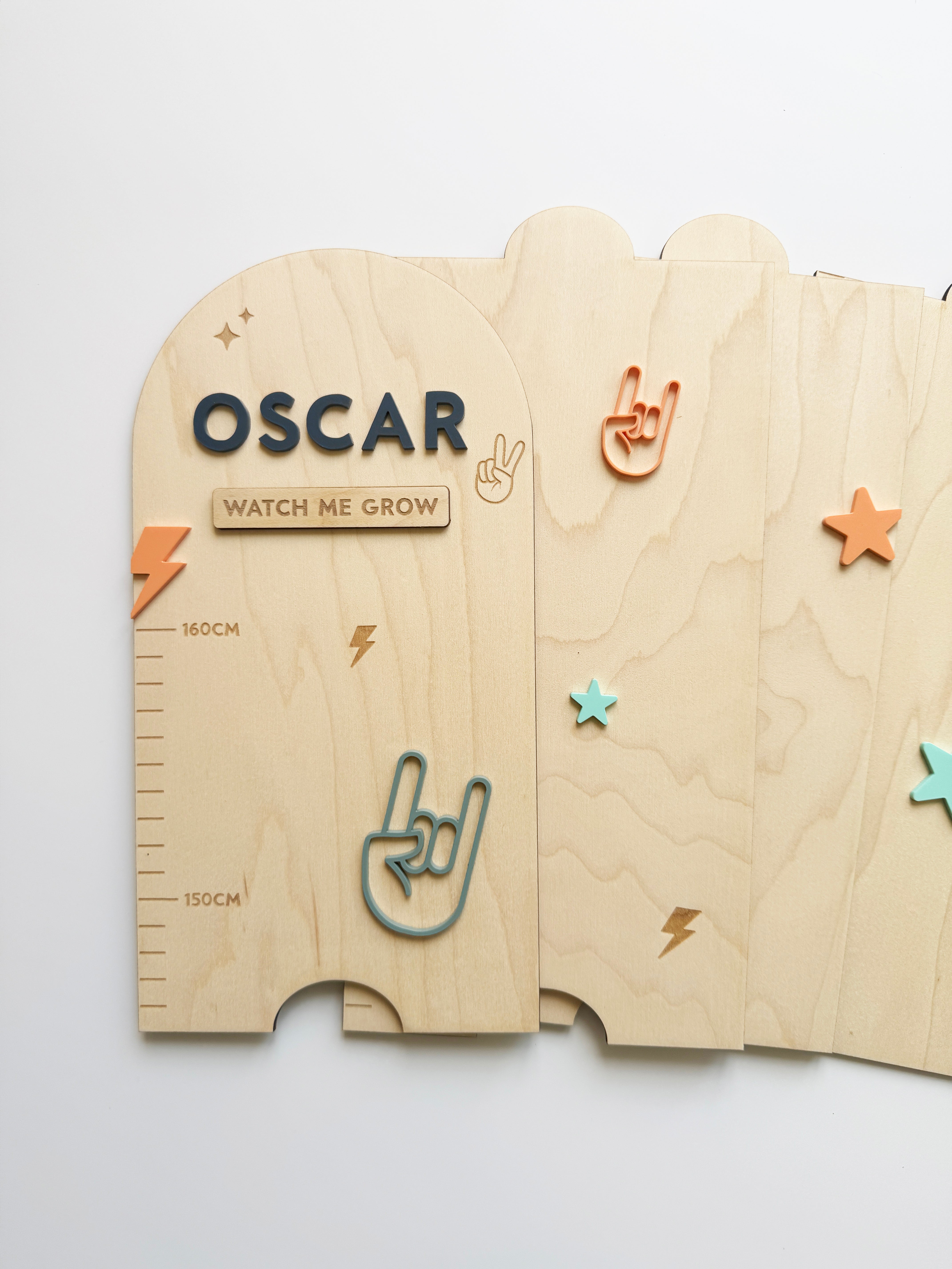 Personalised height chart - Cool kid