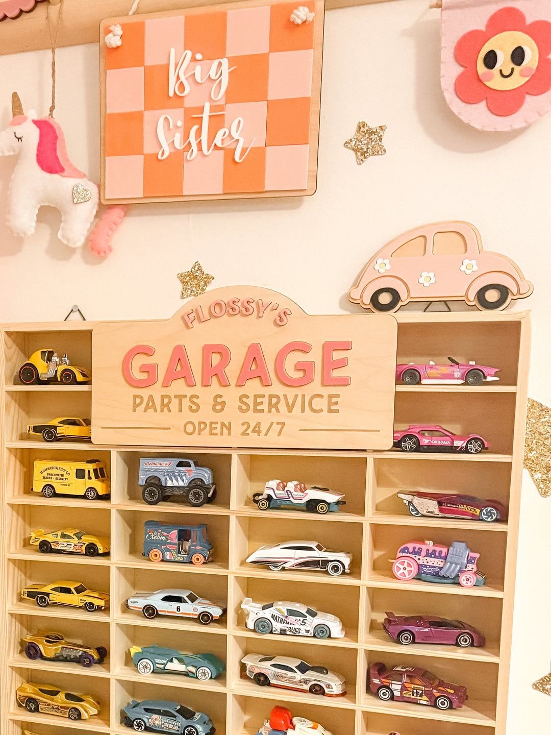 Personalised car garage sign (Custom colour)