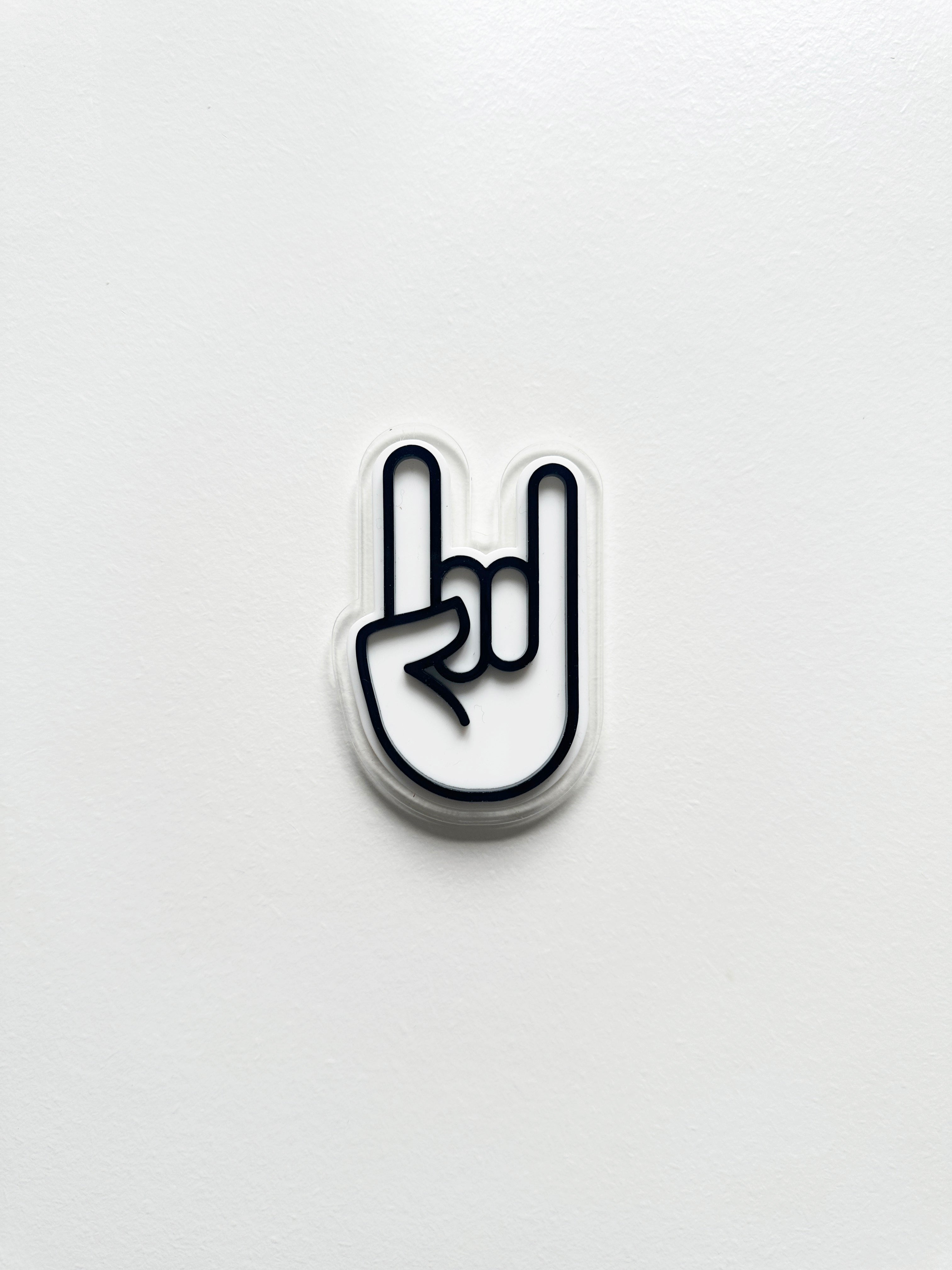 Rock on locker magnet