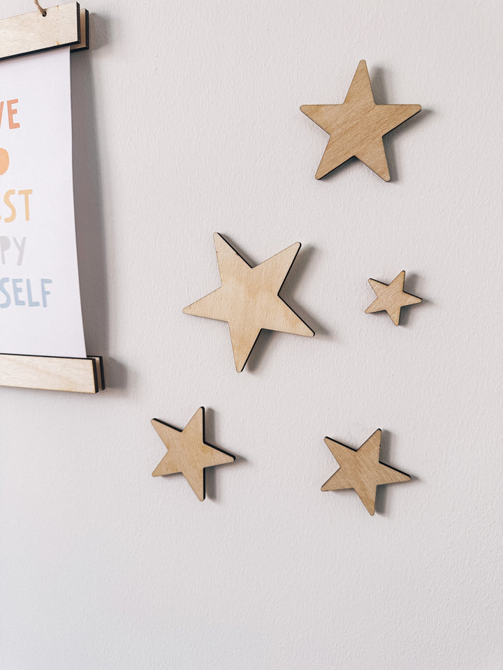 Wall stars (Set of 10)