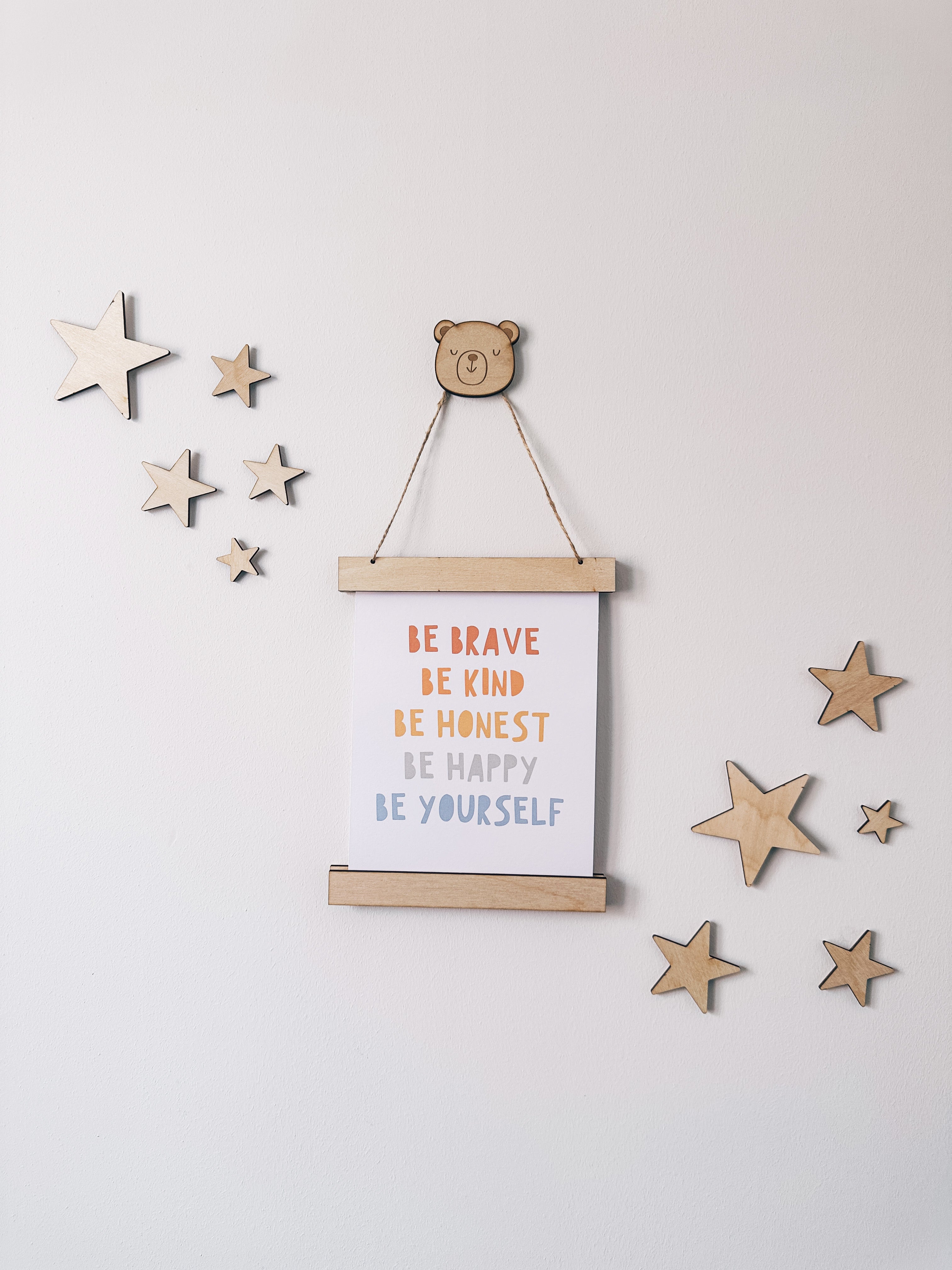 Wall stars (Set of 10)