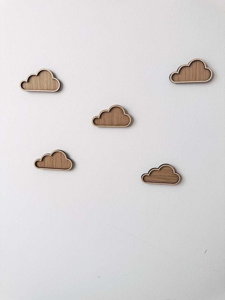 Double layer wall clouds (Set of 5)