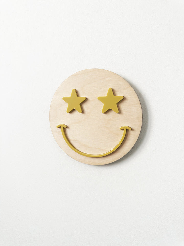 Star eyes face sign