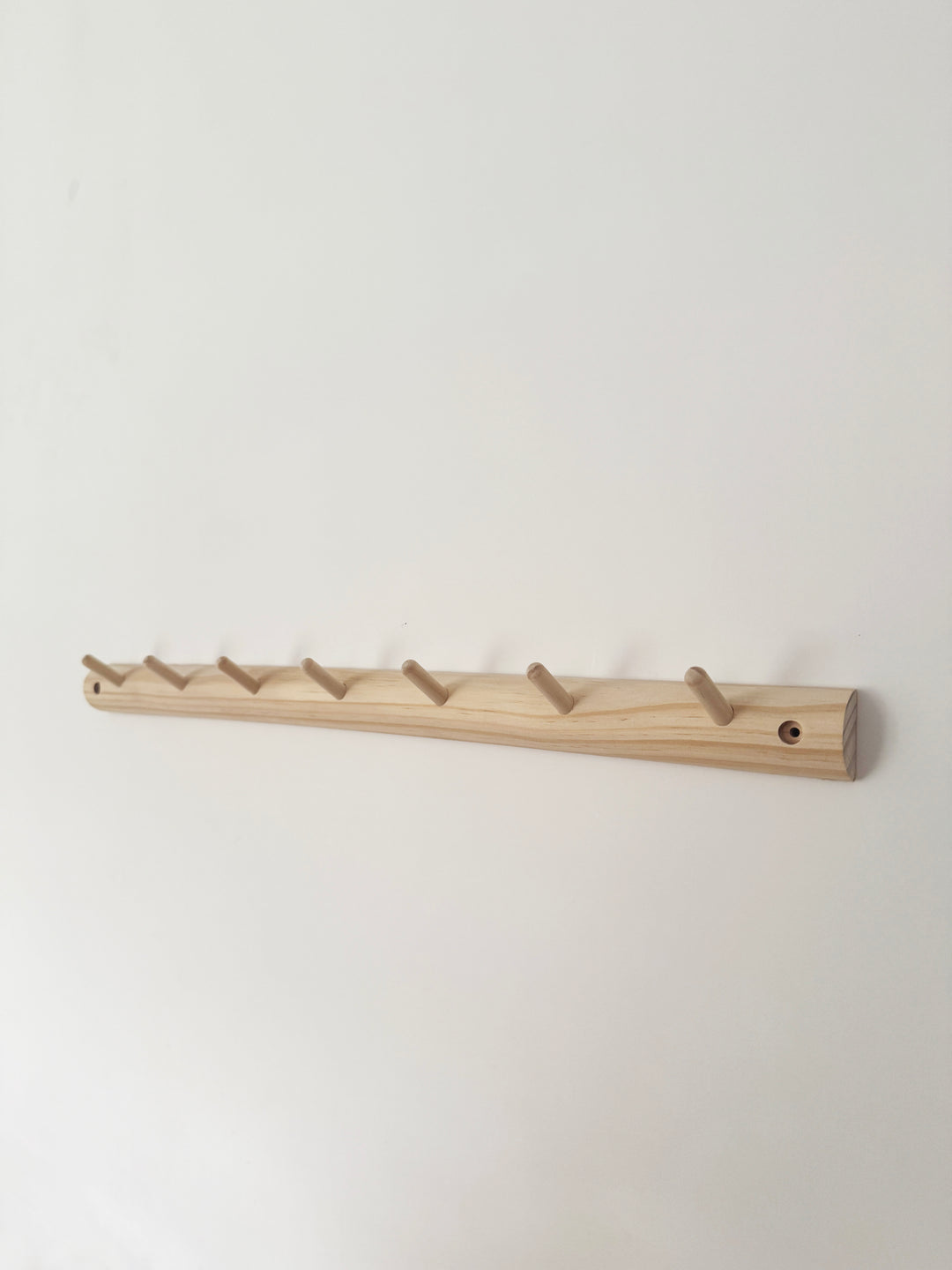 Long peg rail - 7 hooks *arriving october*
