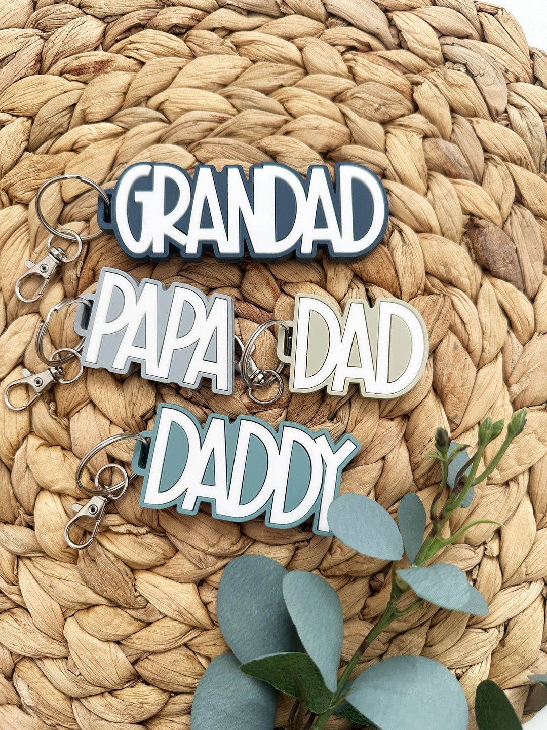 Father/Grandparent keychain