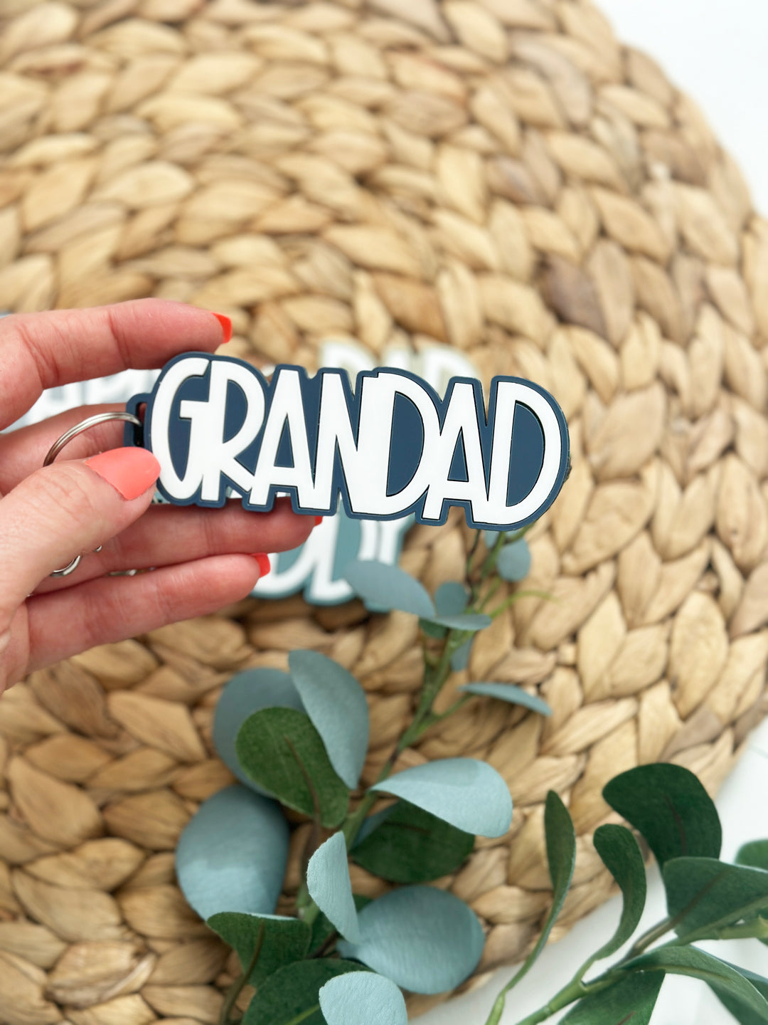 Father/Grandparent keychain