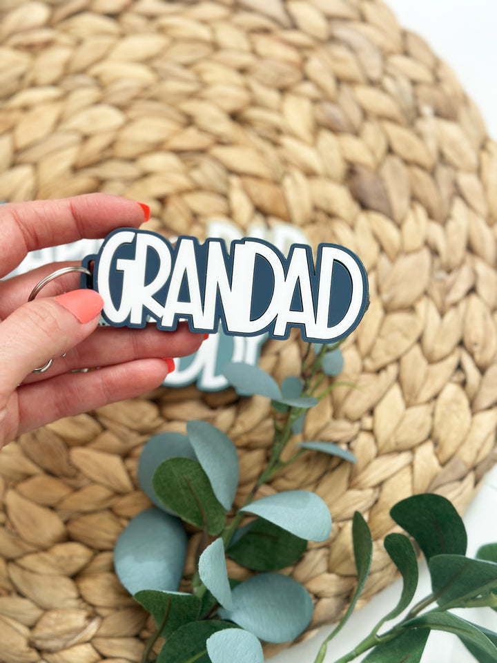 Father/Grandparent keychain