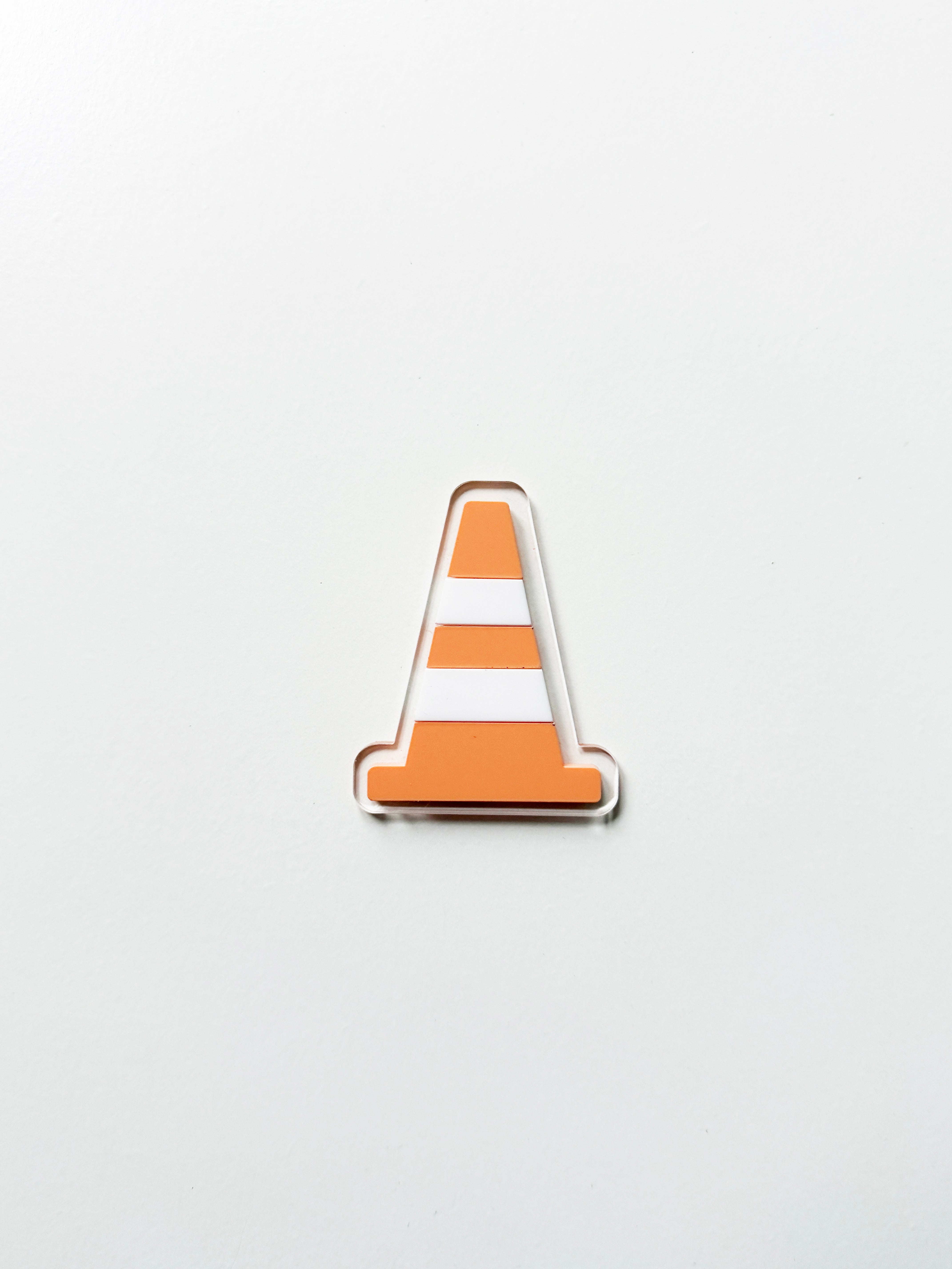 Traffic cone locker magnet