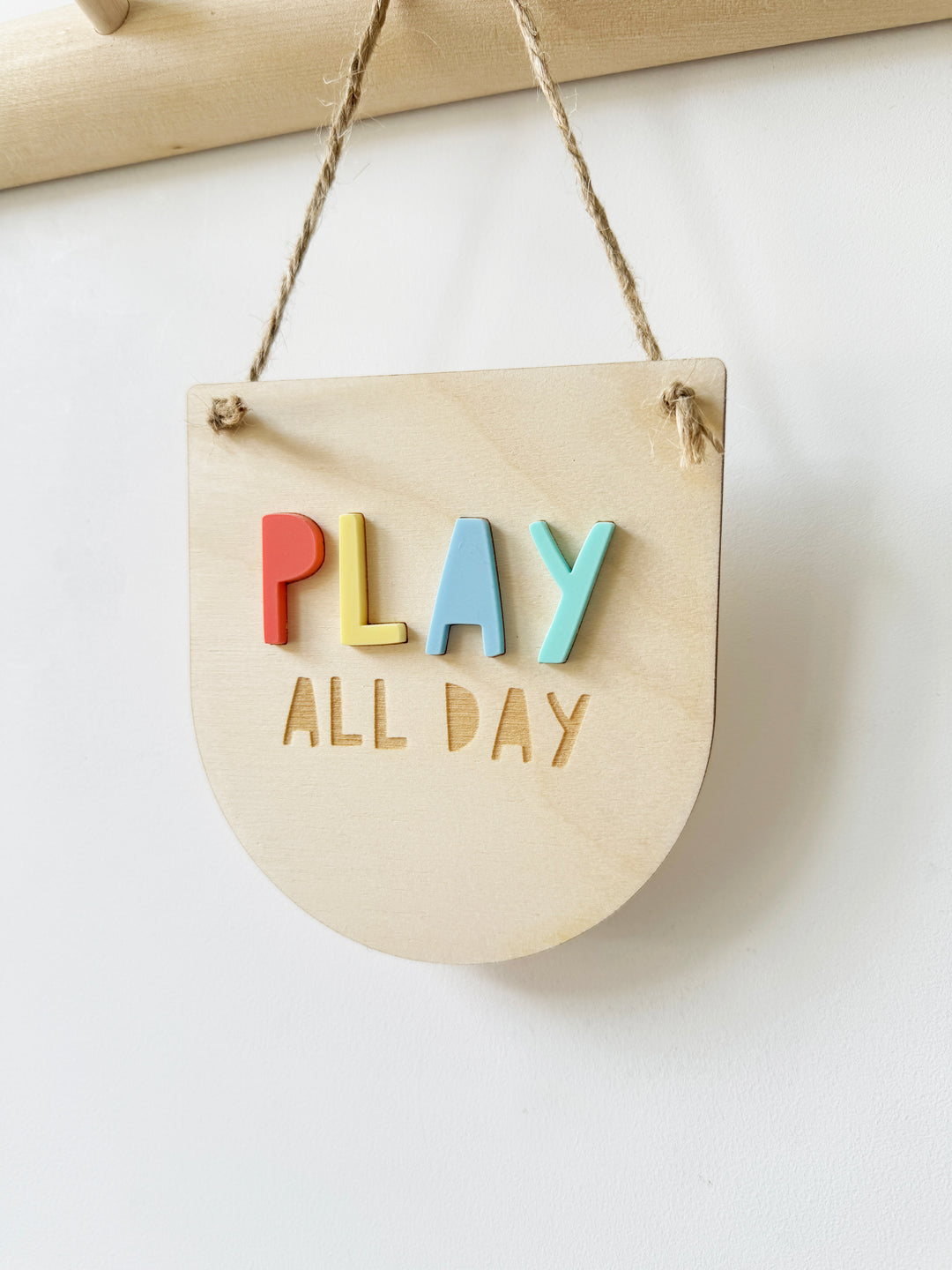 Play all day mini pennant