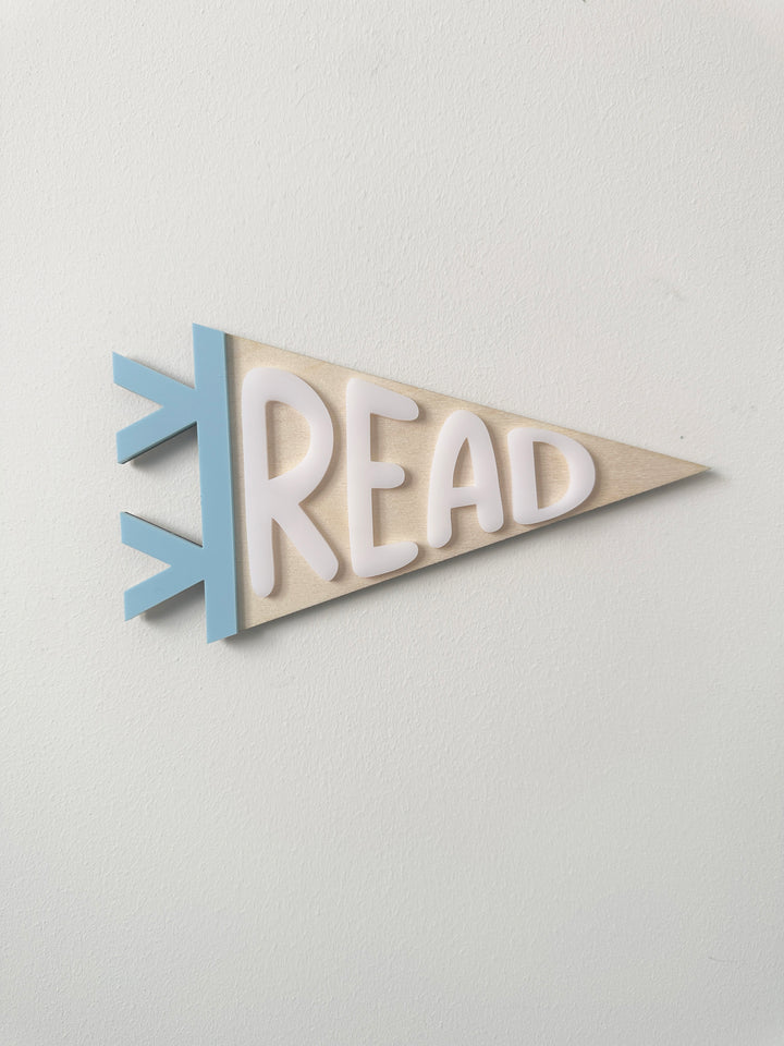 Read pennant flag