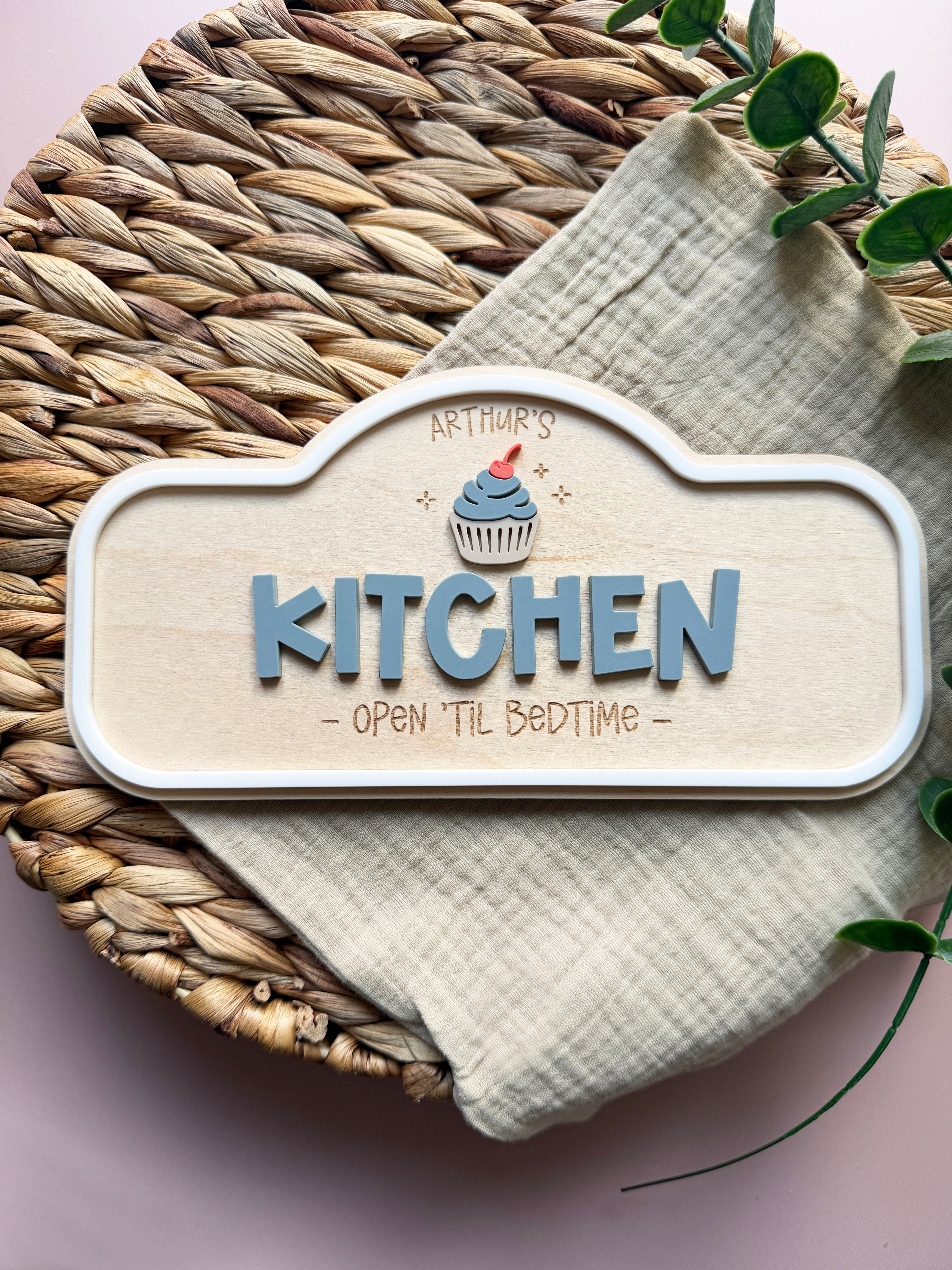 Personalised role play sign - Kitchen