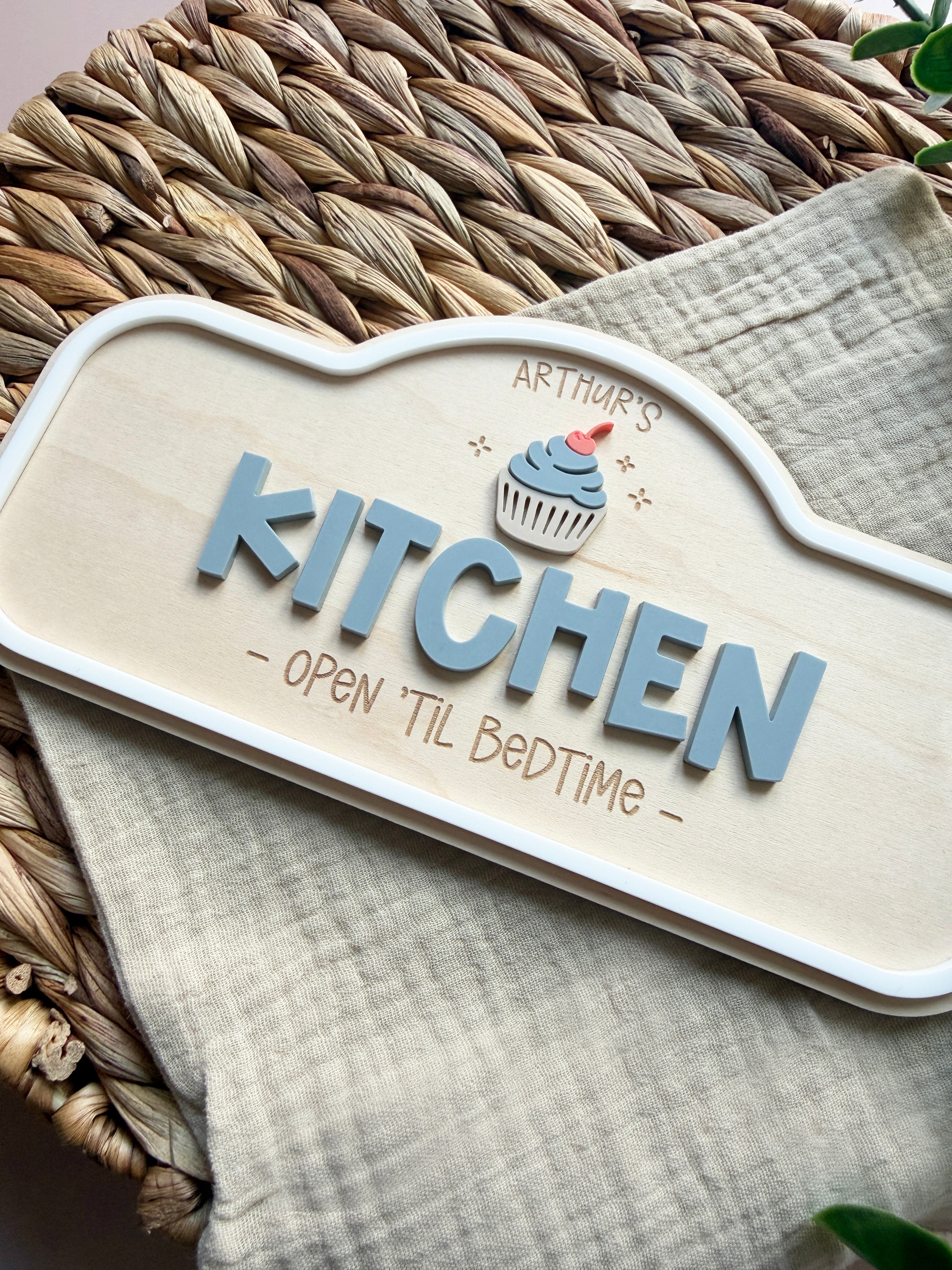Personalised role play sign - Kitchen