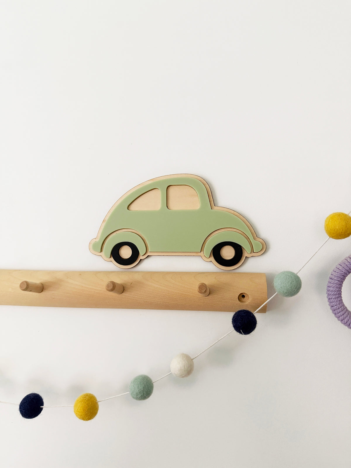 Beetle car wall shape