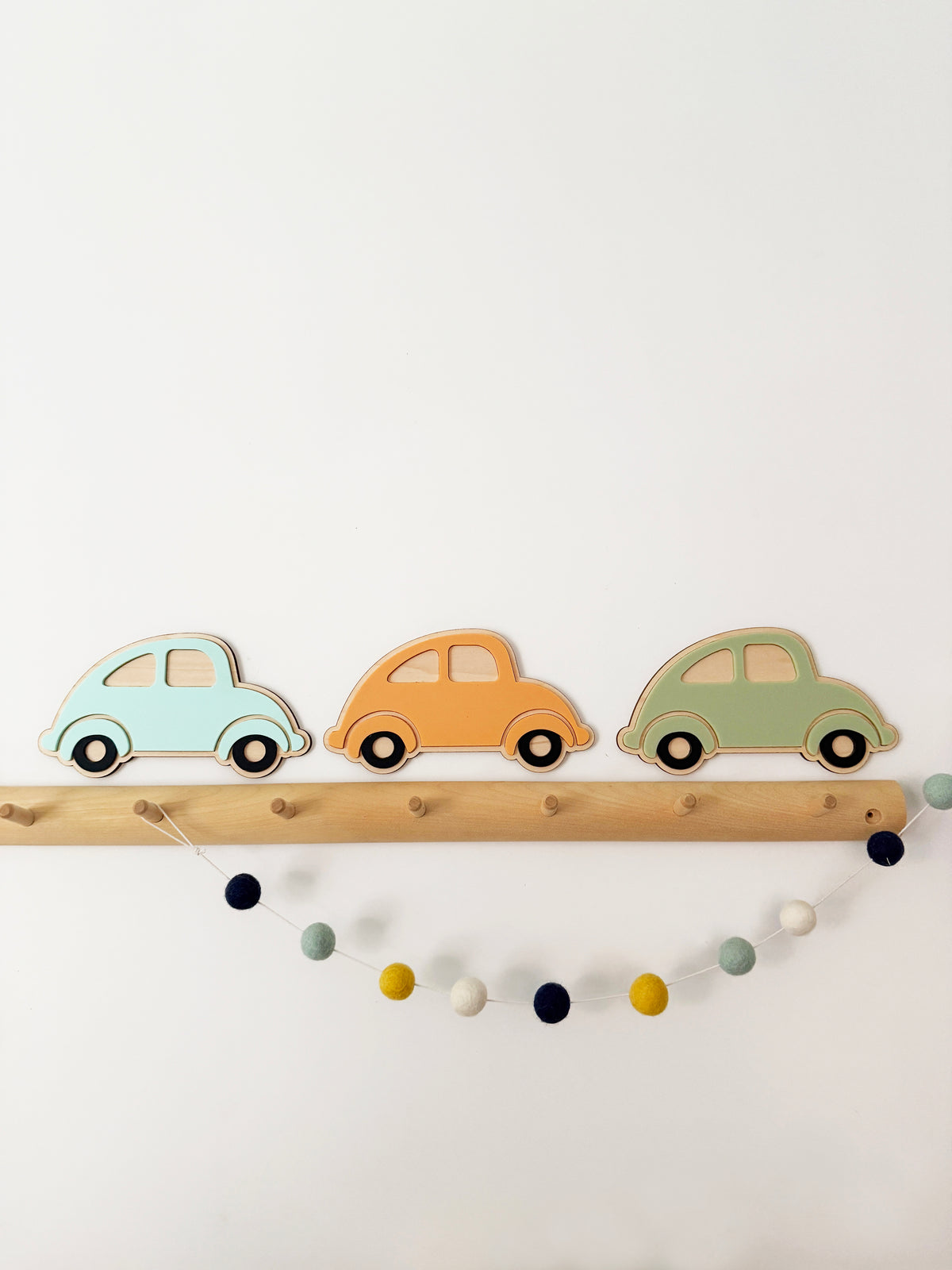 Beetle car wall shape