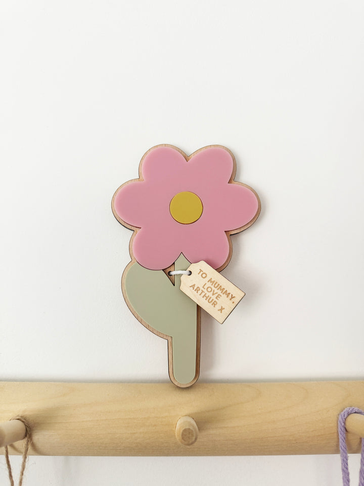 Personalised message forever flower