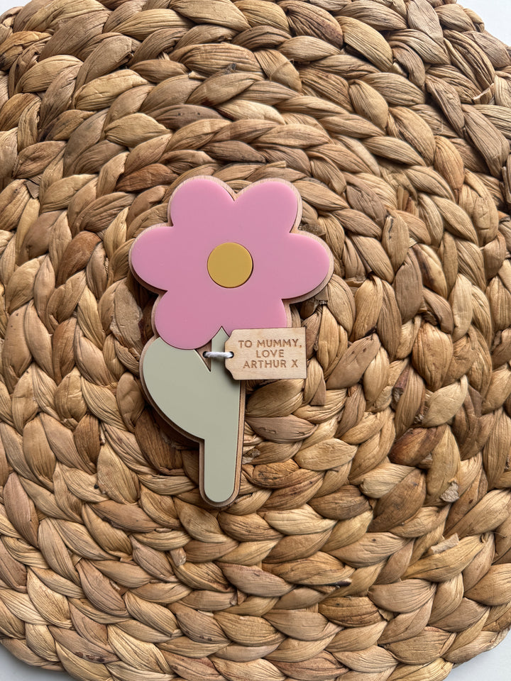 Personalised message forever flower