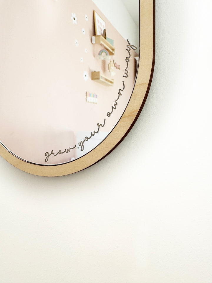 Grow your own way bow mirror