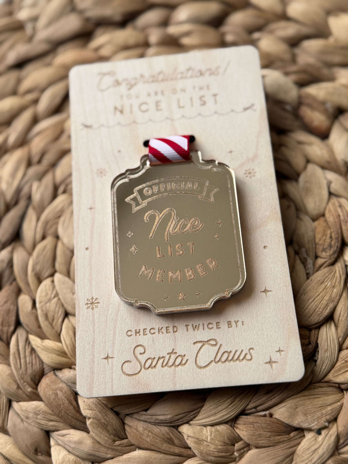 Nice list approved medal