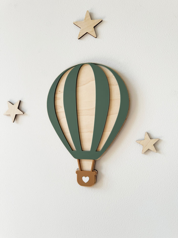 Acrylic Hot Air Balloon Wall decor
