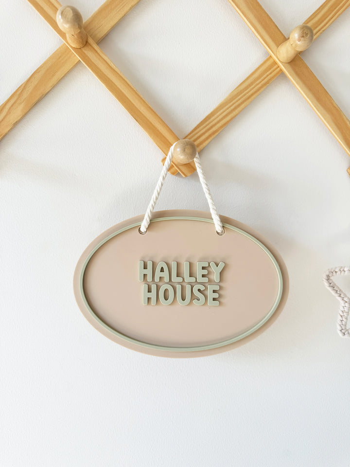 Personalised playhouse sign