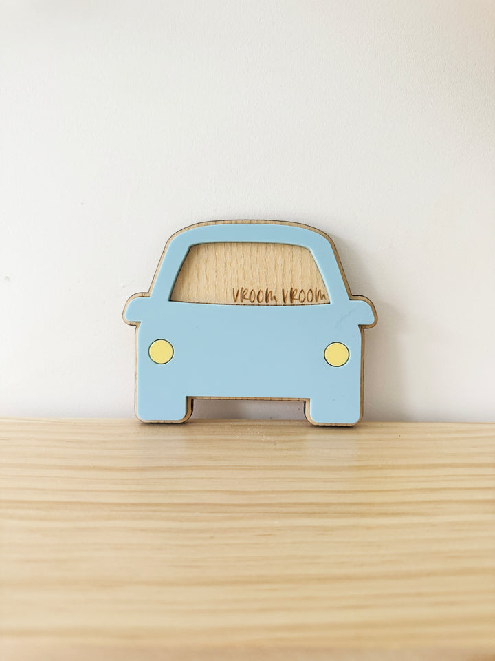 Acrylic car wall shape