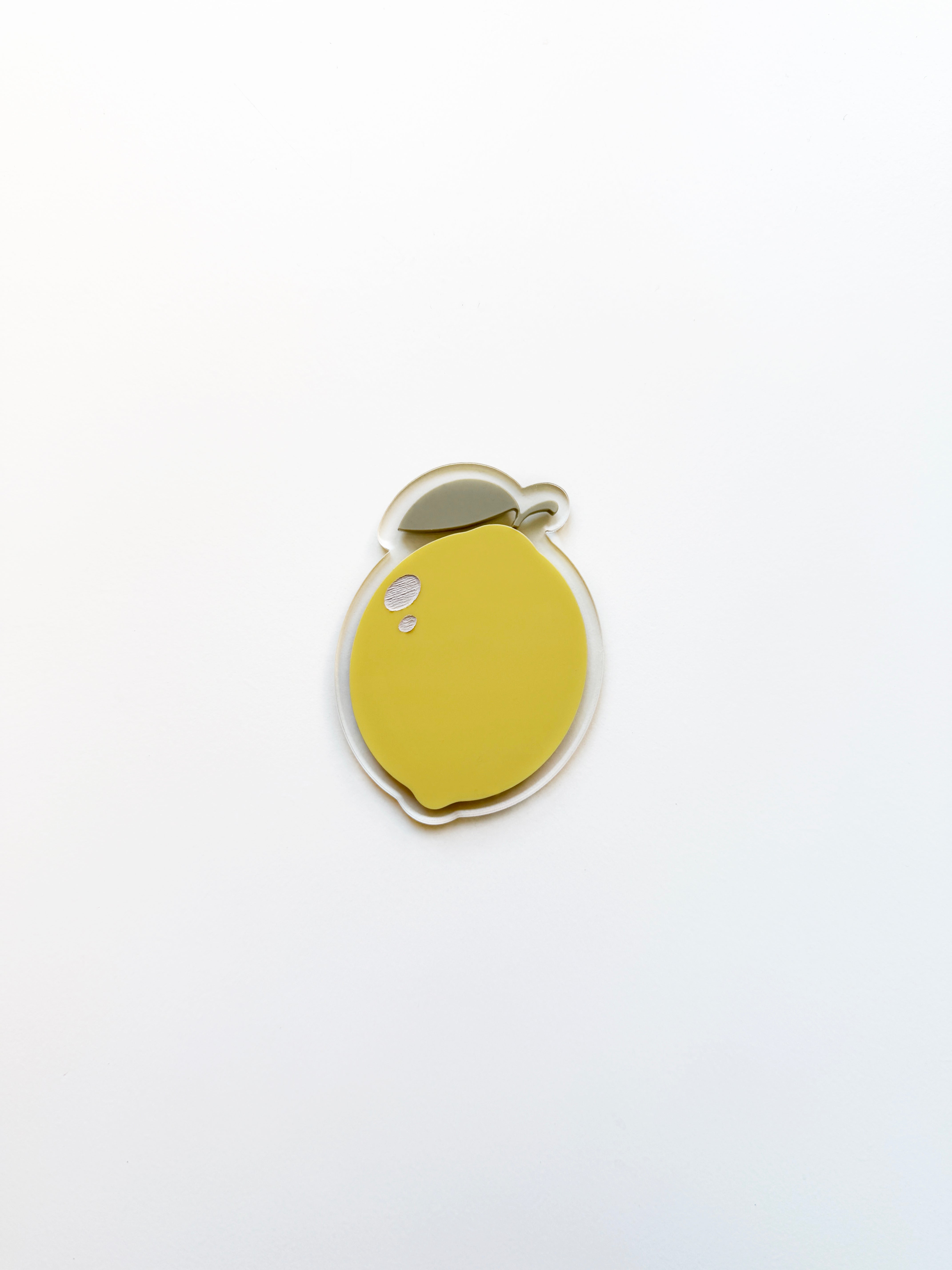 Lemon locker magnet