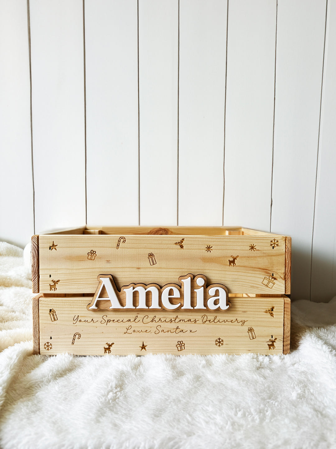 Personalised Christmas Crate *Restocking in September*