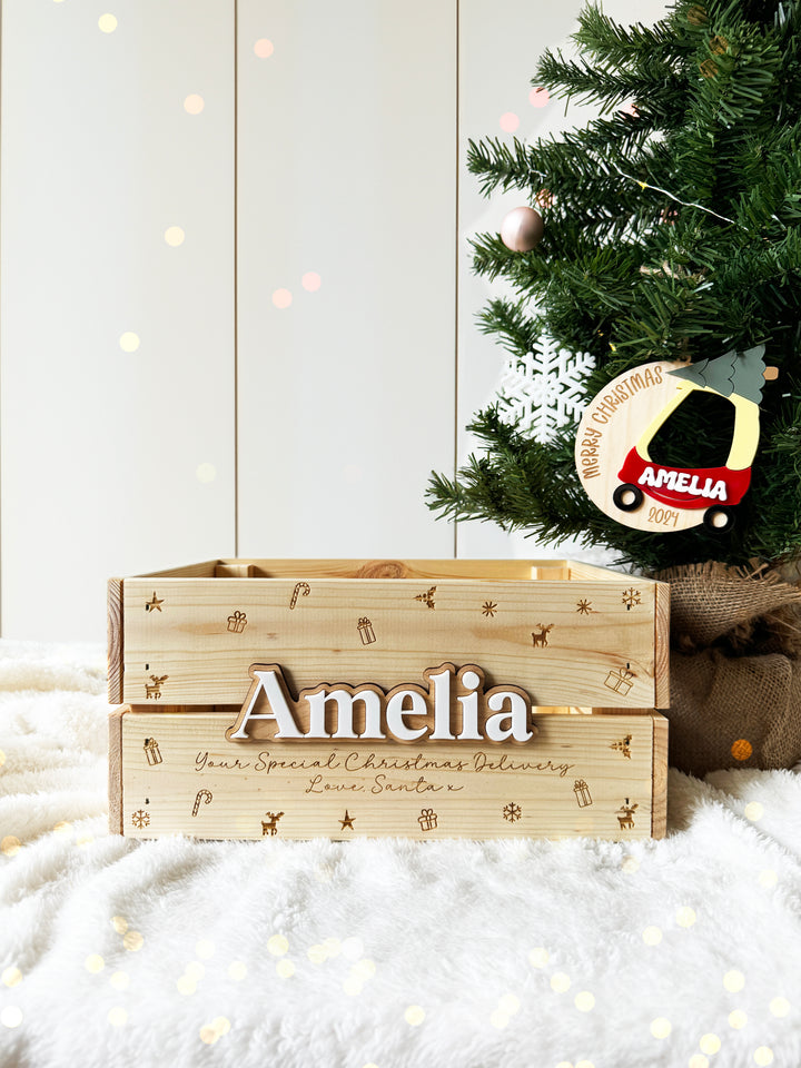 Personalised Christmas Crate *Restocking in September*